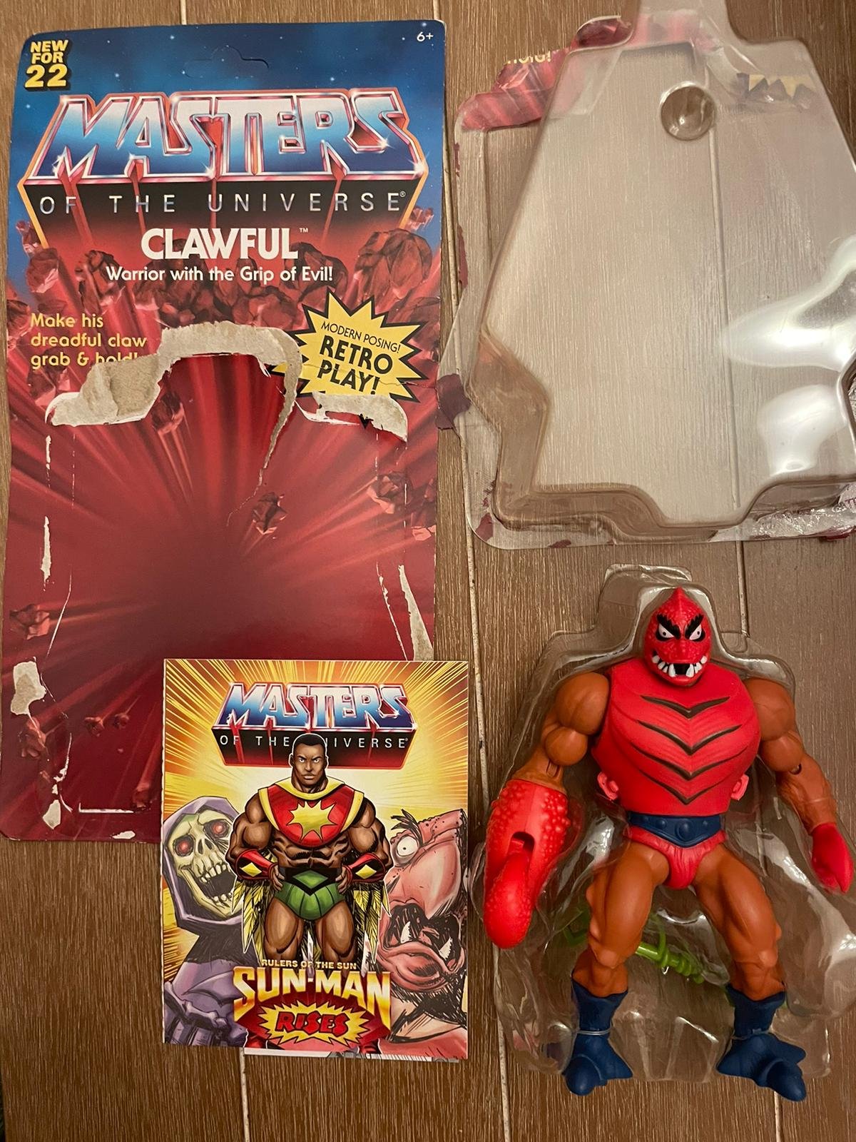 Character Name:Clawful - Damaged Packaging:Masters of the Universe MOTU Origins 5.5-in ALL Action Figures *Shipped in Box*