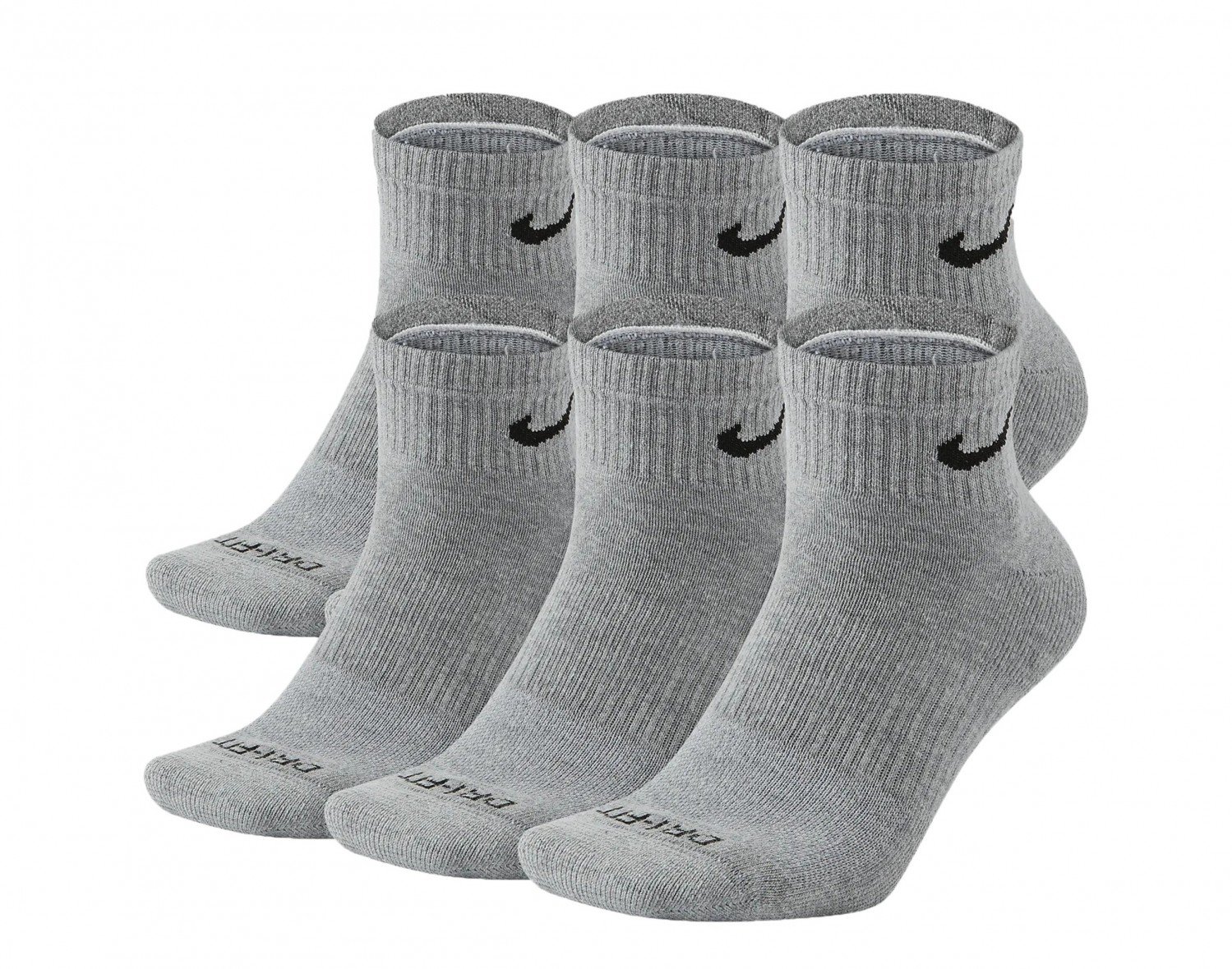 nike-everyday-plus-cotton-socks-6-pair-pack-large-men-8-12-ebay