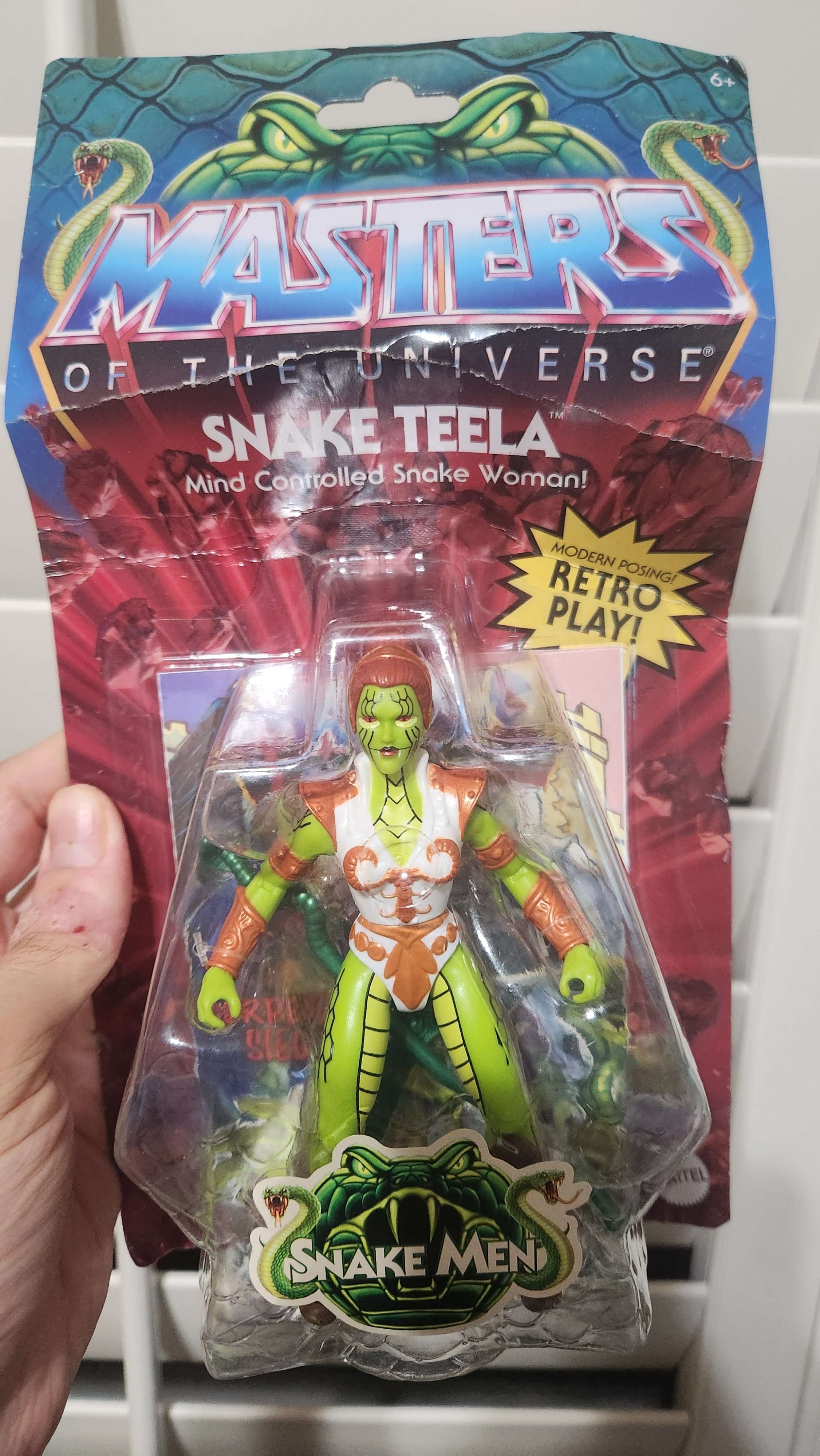 Character Name:Snake Teela Damaged Card:Masters of the Universe MOTU Origins 5.5-in ALL Action Figures *Shipped in Box*