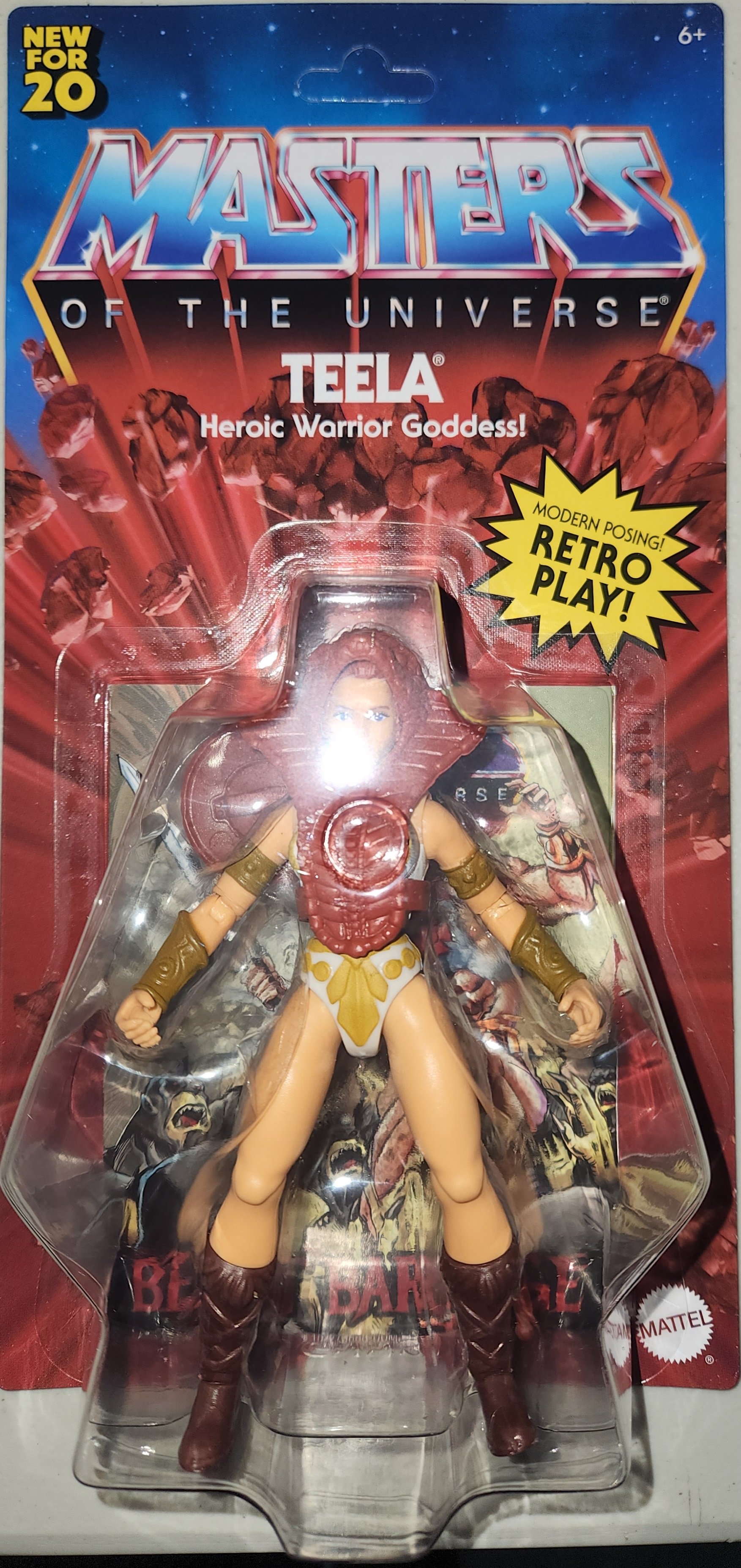 Character Name:Teela NEW KNEES:Masters of the Universe MOTU Origins 5.5-in ALL Action Figures *Shipped in Box*