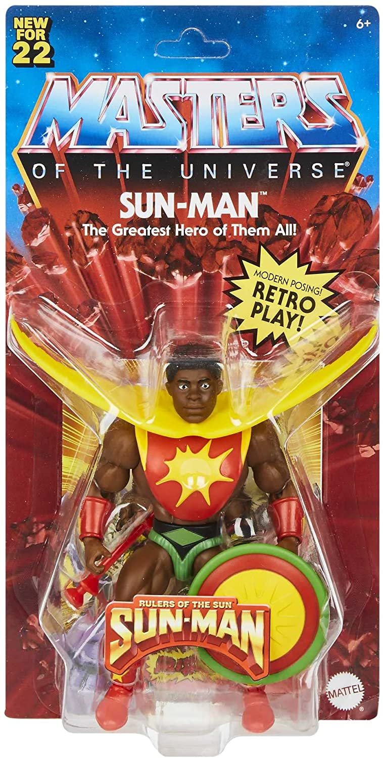 Character Name:Sun Man:Masters of the Universe MOTU Origins 5.5-in ALL Action Figures *Shipped in Box*