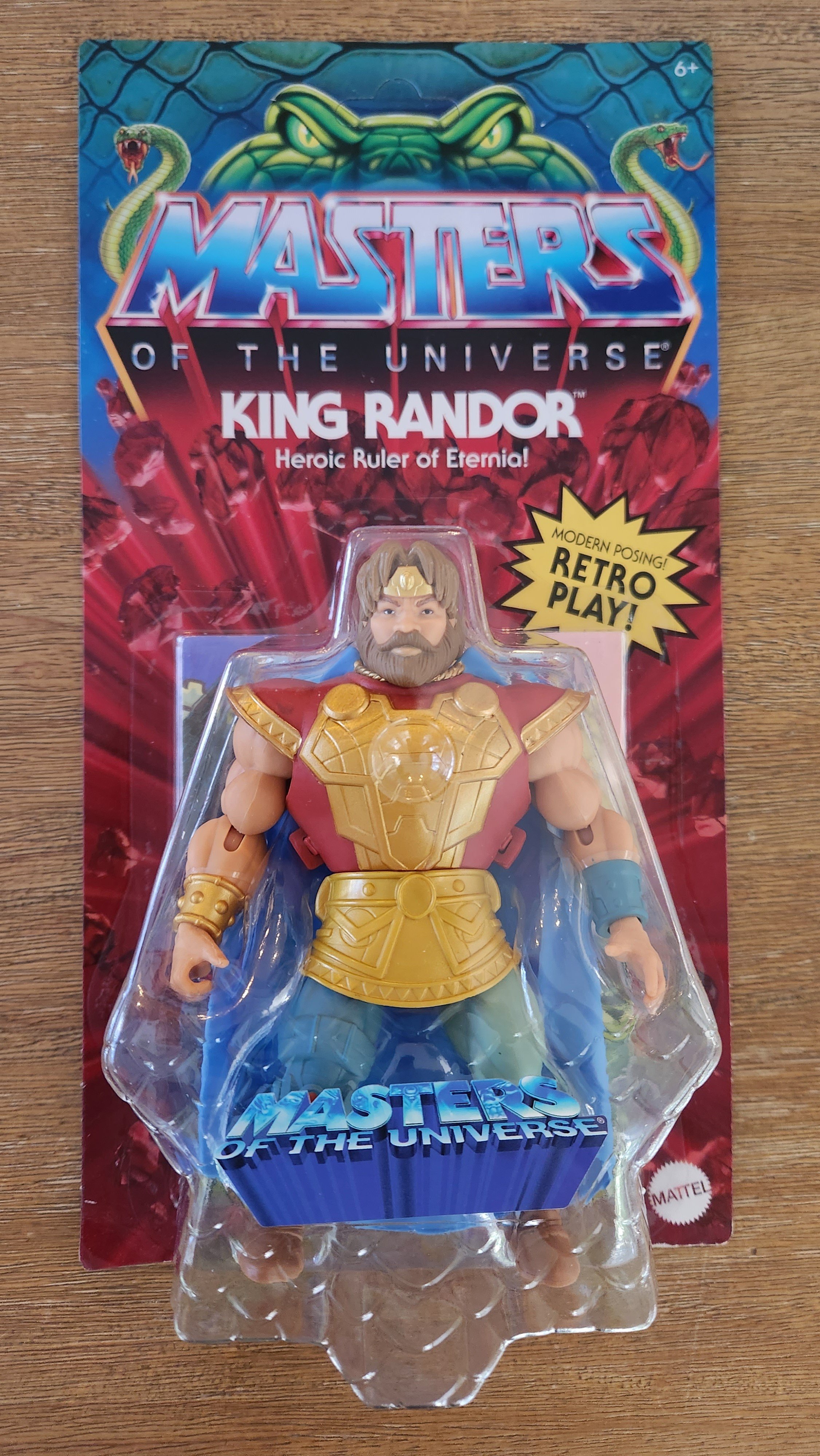 Character Name:King Randor X200:Masters of the Universe MOTU Origins 5.5-in ALL Action Figures *Shipped in Box*