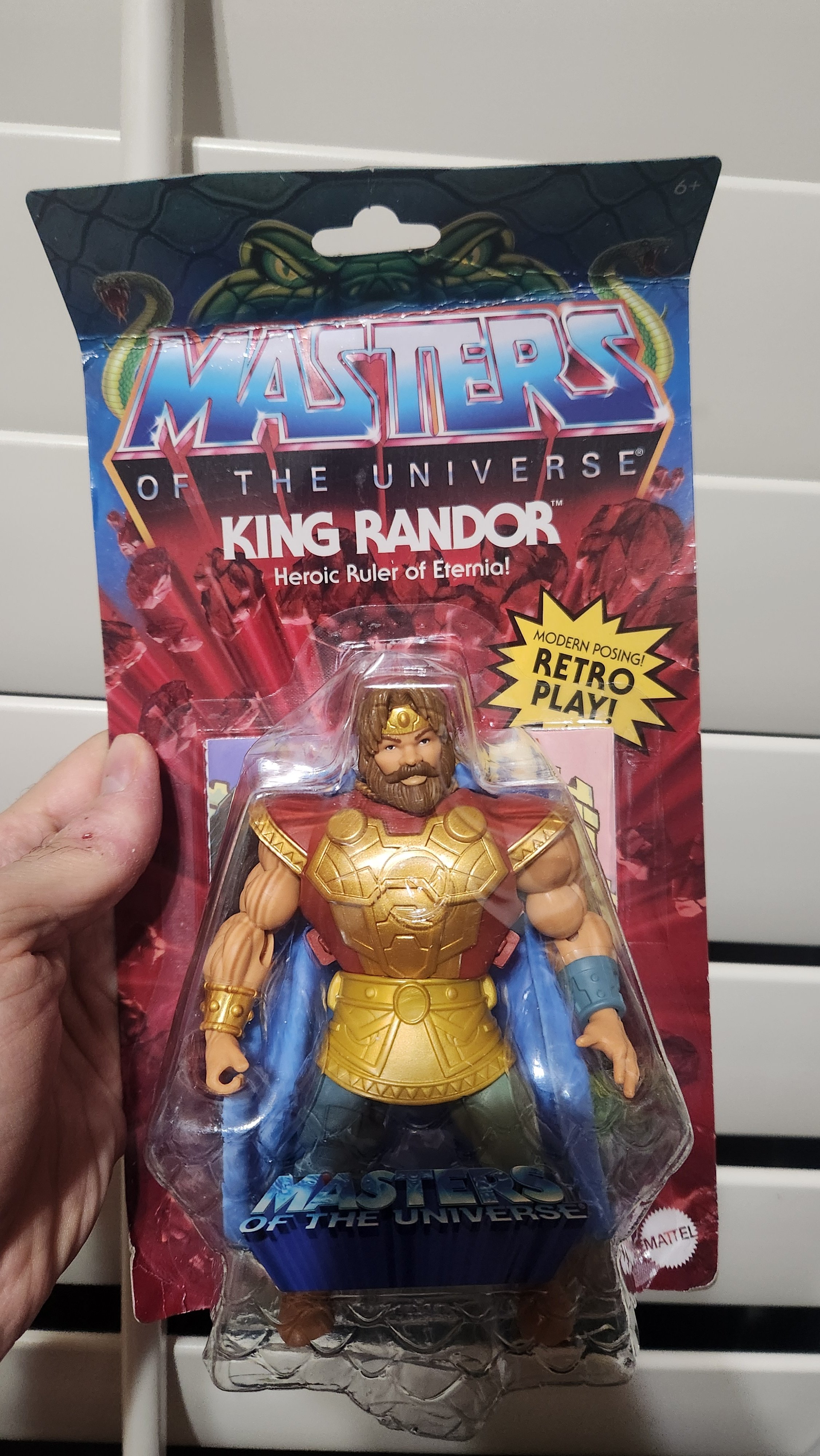Character Name:King Randor X200 Damaged Card:Masters of the Universe MOTU Origins 5.5-in ALL Action Figures *Shipped in Box*