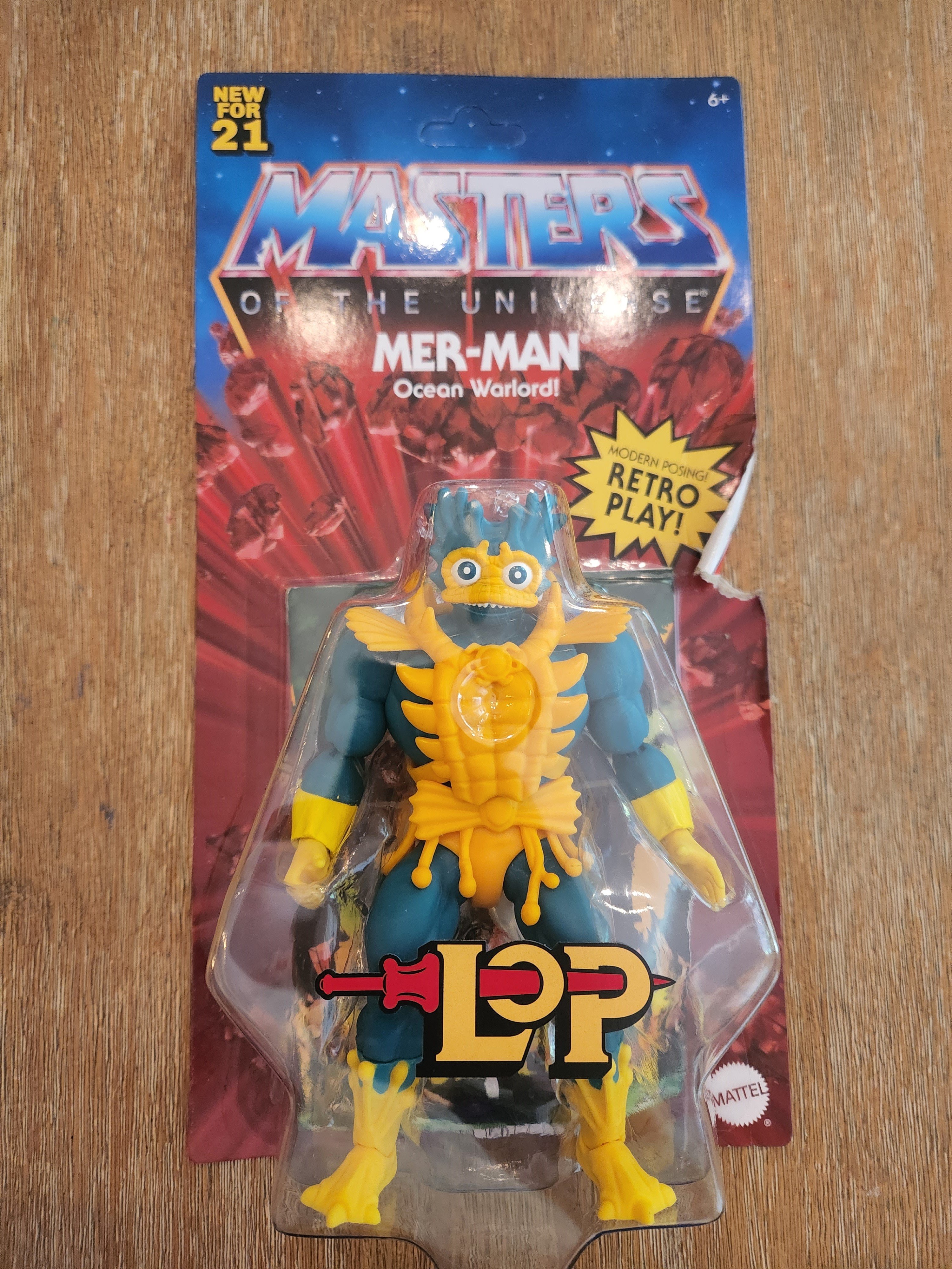 Character Name:Mer-Man LOP Damaged Packaging:Masters of the Universe MOTU Origins 5.5-in ALL Action Figures *Shipped in Box*