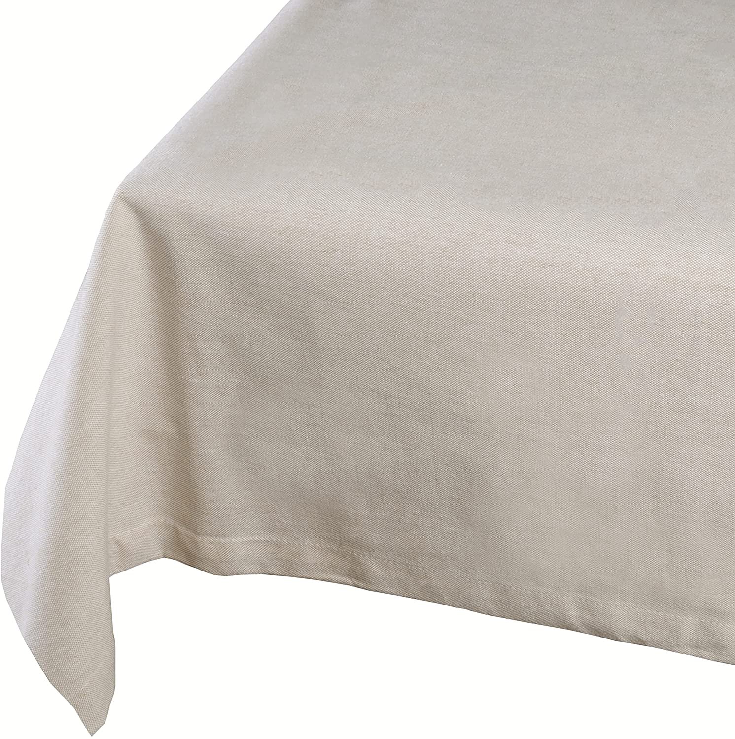 Yourtablecloth Chambray Tablecloth (Rose, 60 x 84 Rectangle / Oblong) - Picture 12 of 13