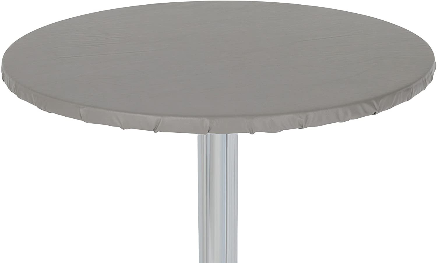 Yourtablecloth Heavy Duty Vinyl Round Fitted Tablecloth (Table Cover) with... - Picture 20 of 25