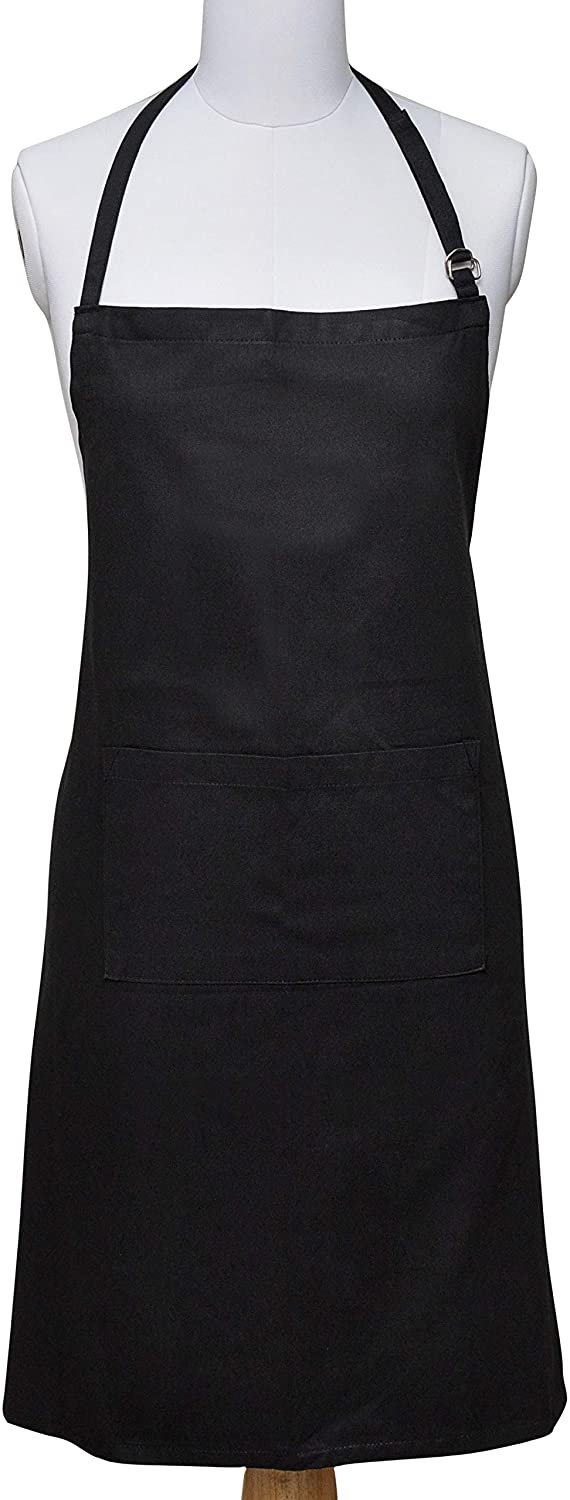 Yourtablecloth Solid Color Cotton Apron - Picture 2 of 4