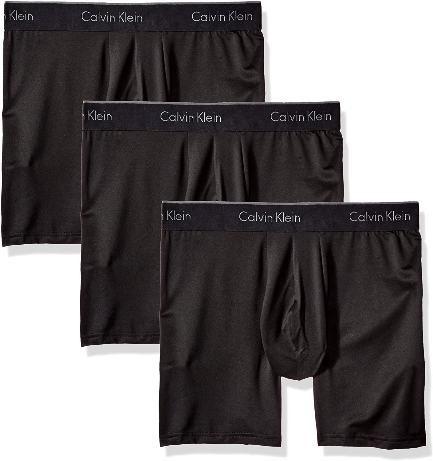 calvin klein men's microfiber stretch multipack boxer briefs