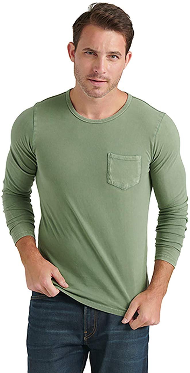 men's sunset one pocket shirt