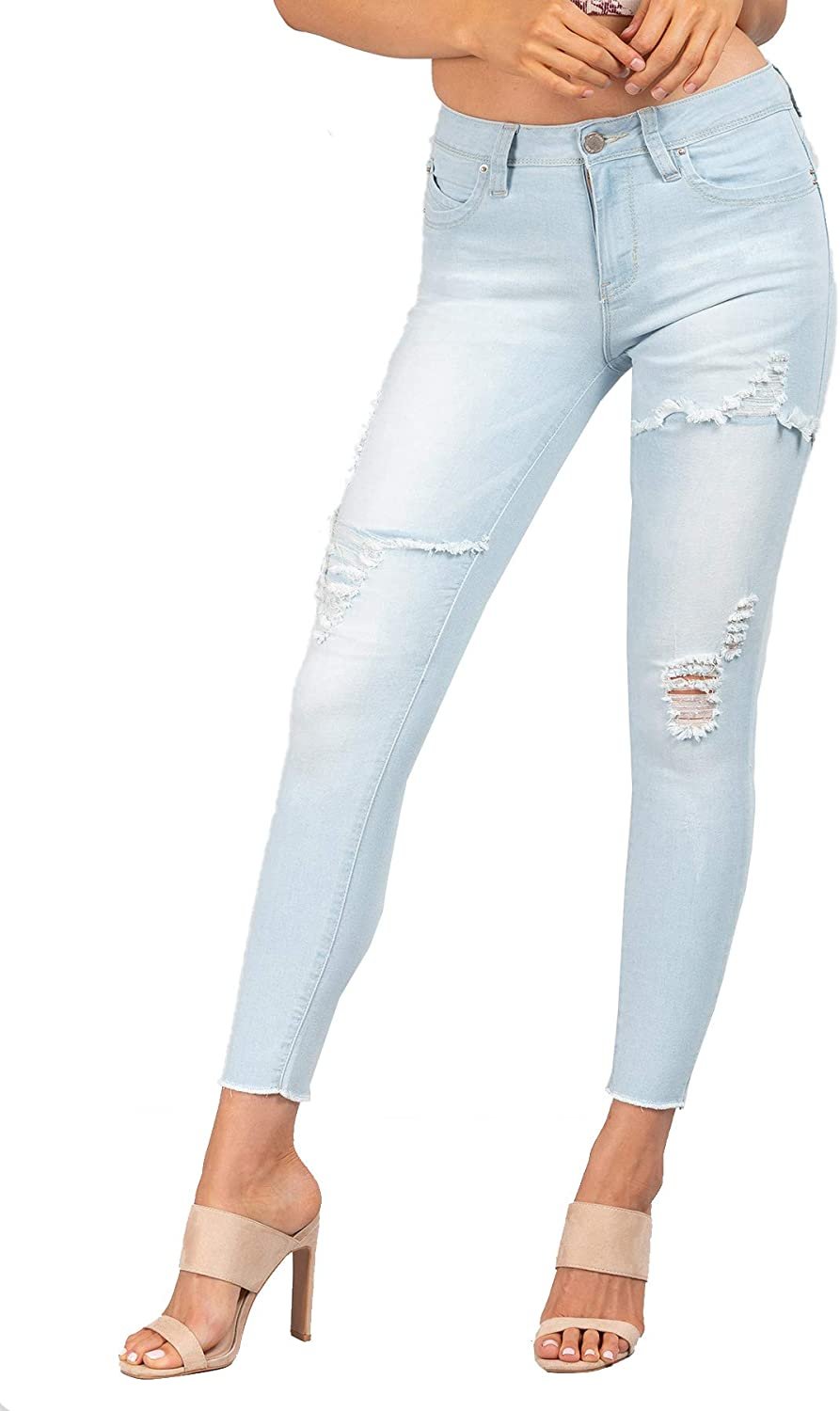 ymi mid rise skinny jeans