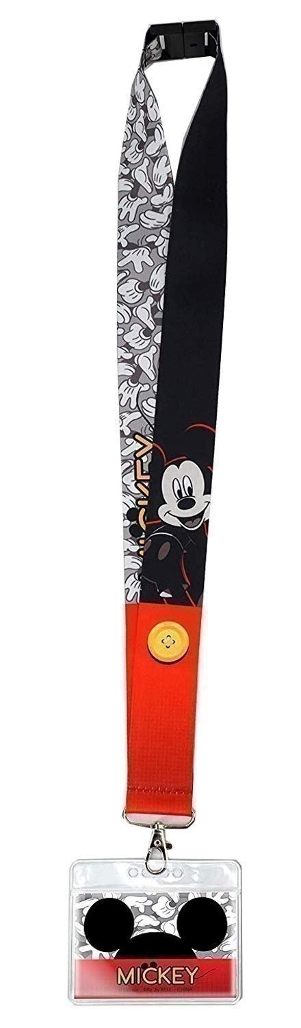 Disney Lanyards with ID Holders- Mickey and Minnie Mouse Premium Lanyards for... - Picture 2 of 3