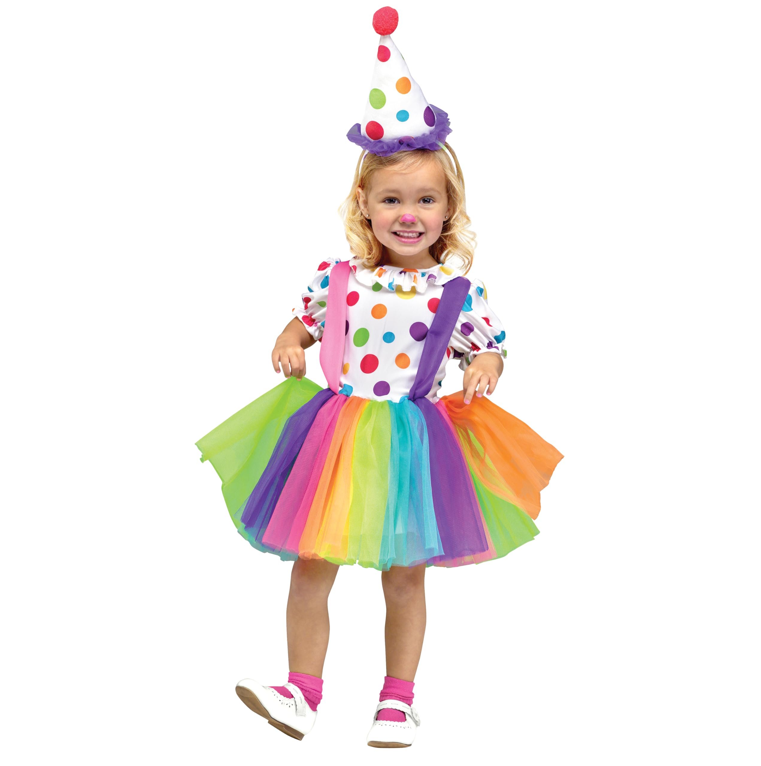 Child Big Top Fun Clown Costume - Picture 10 of 11