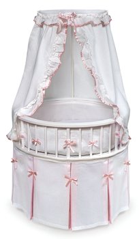 empress round baby bassinet