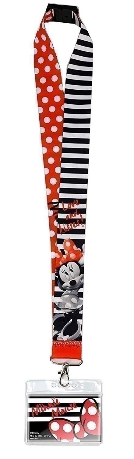 Disney Lanyards with ID Holders- Mickey and Minnie Mouse Premium Lanyards for... - Picture 3 of 3