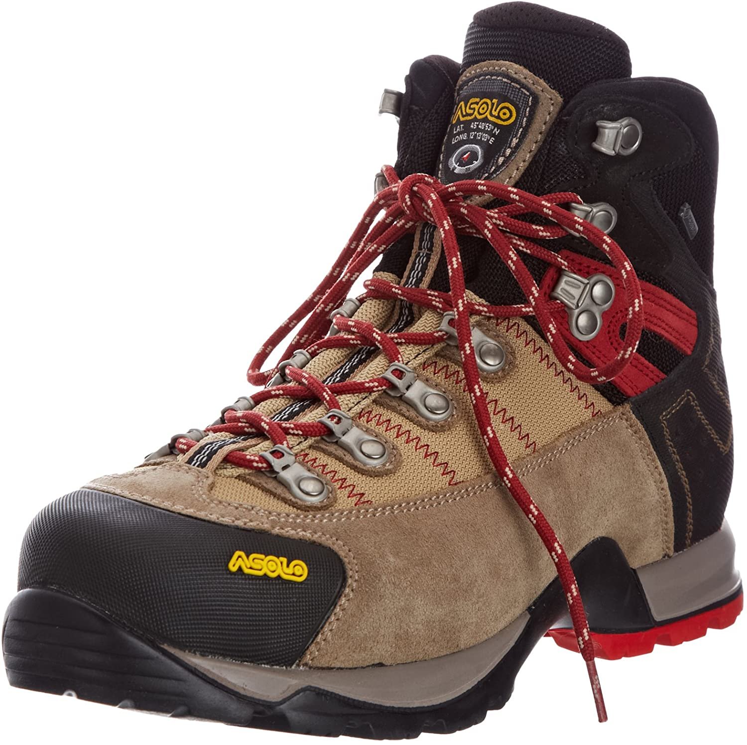 Pre-owned Asolo Men's Fugitive Gtx Hiking Boot-wool/black In 13
