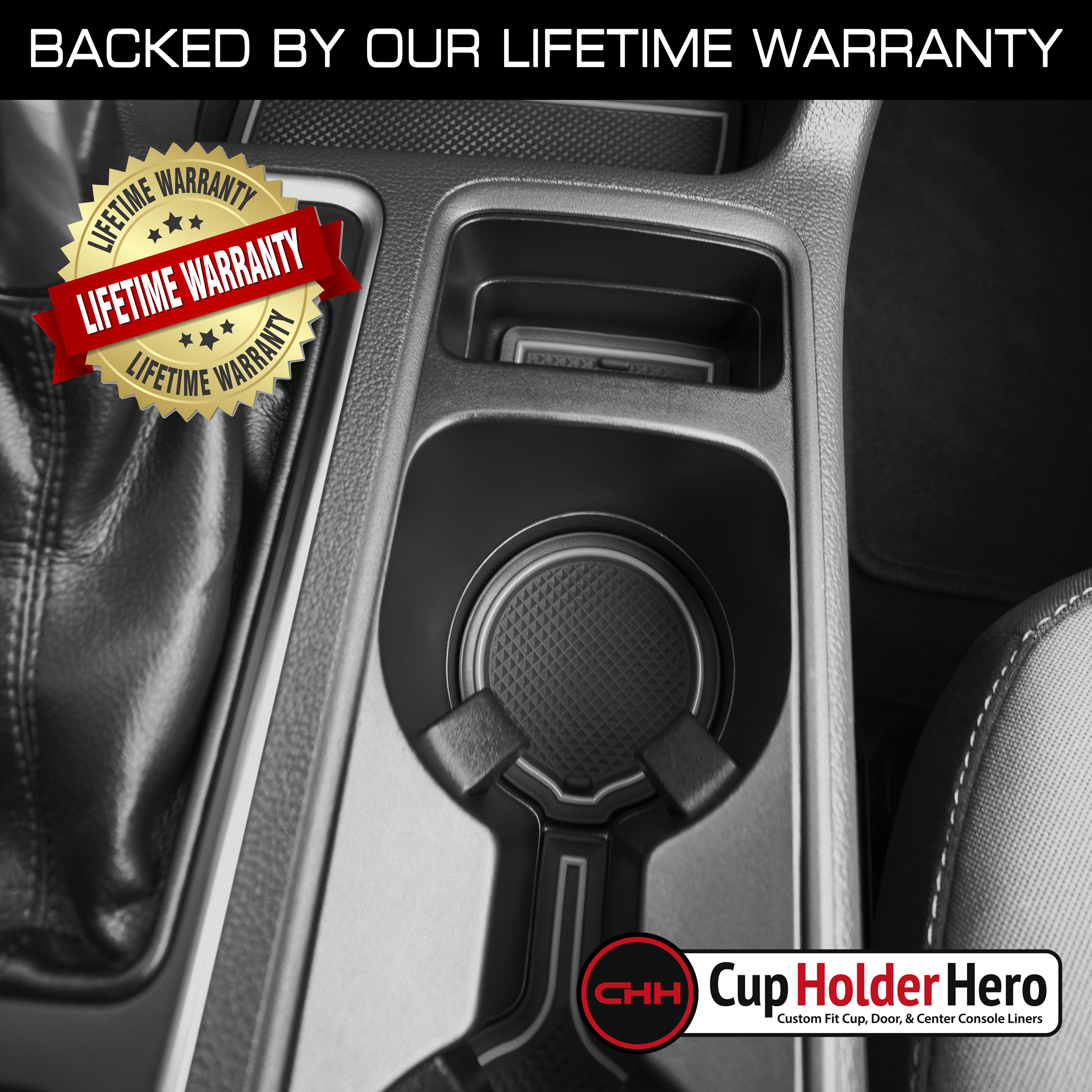 CupHolderHero Ford Escape 20172019 Cup Holder Liner Kit eBay