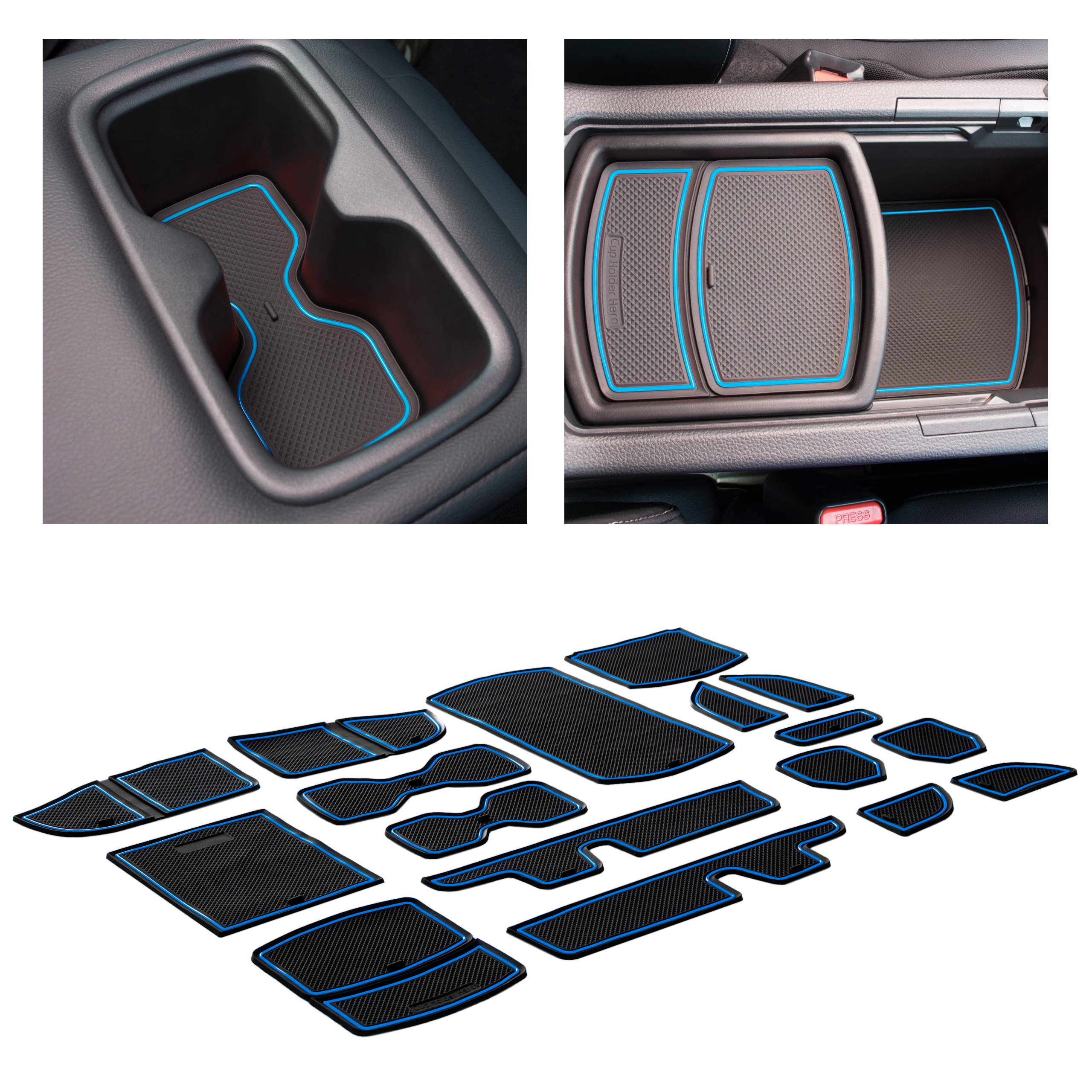 CupHolderHero for Honda Accord 2018-2023 Liner Accessories - Foto 7 di 24