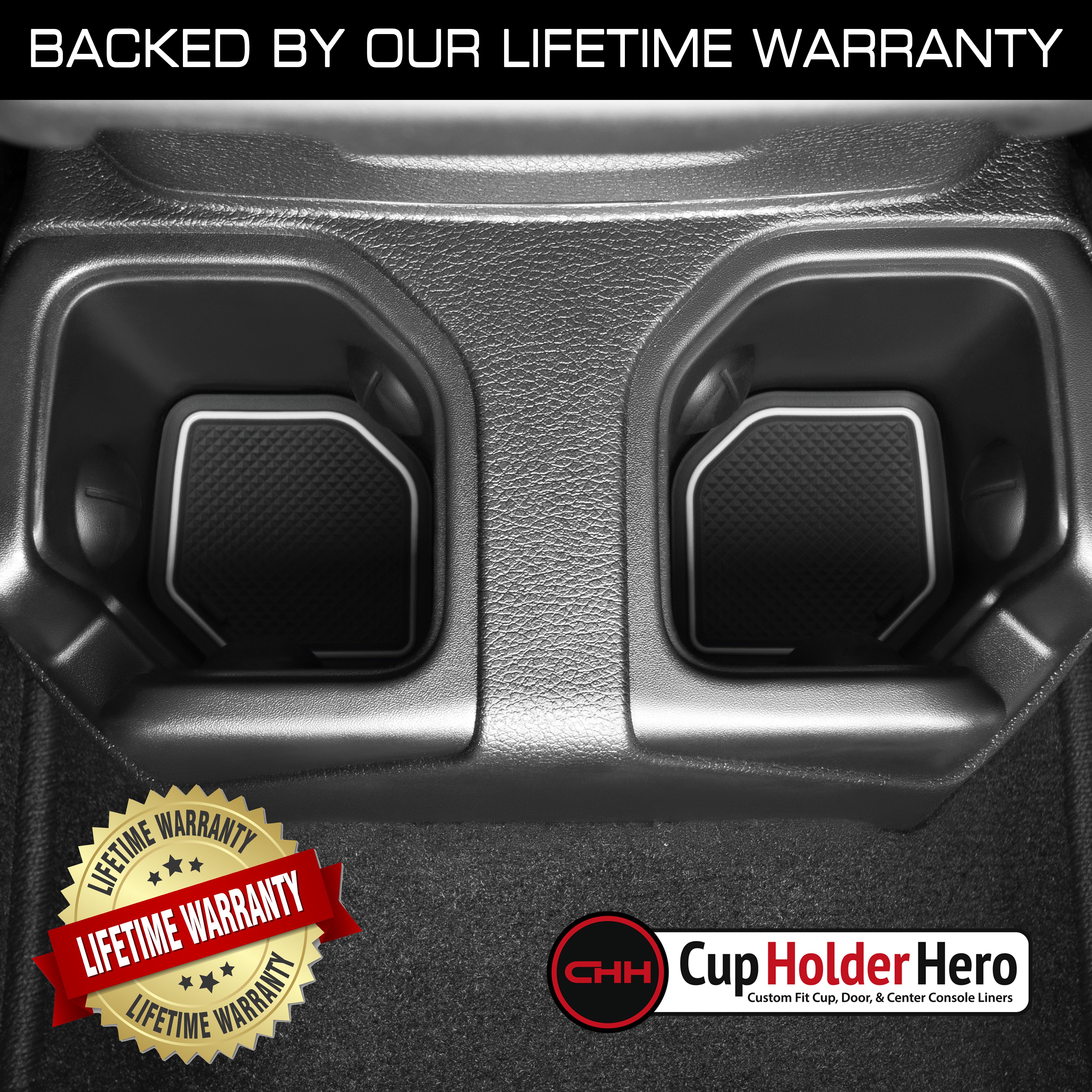 CupHolderHero Jeep Gladiator 2020-2023 Liner Accessories - Foto 20 di 25
