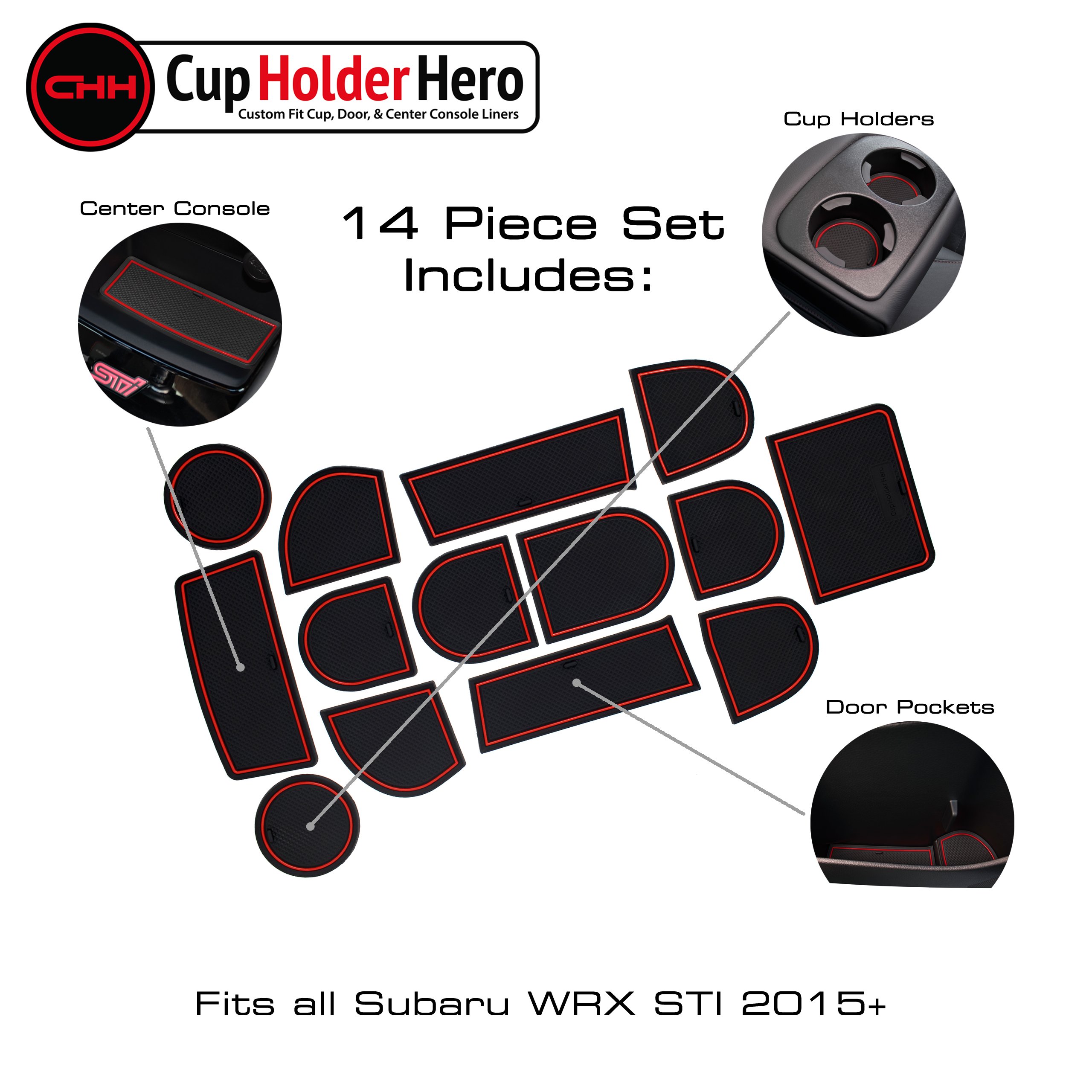 CupHolderHero Subaru WRX 2015-2020 Liner Accessories