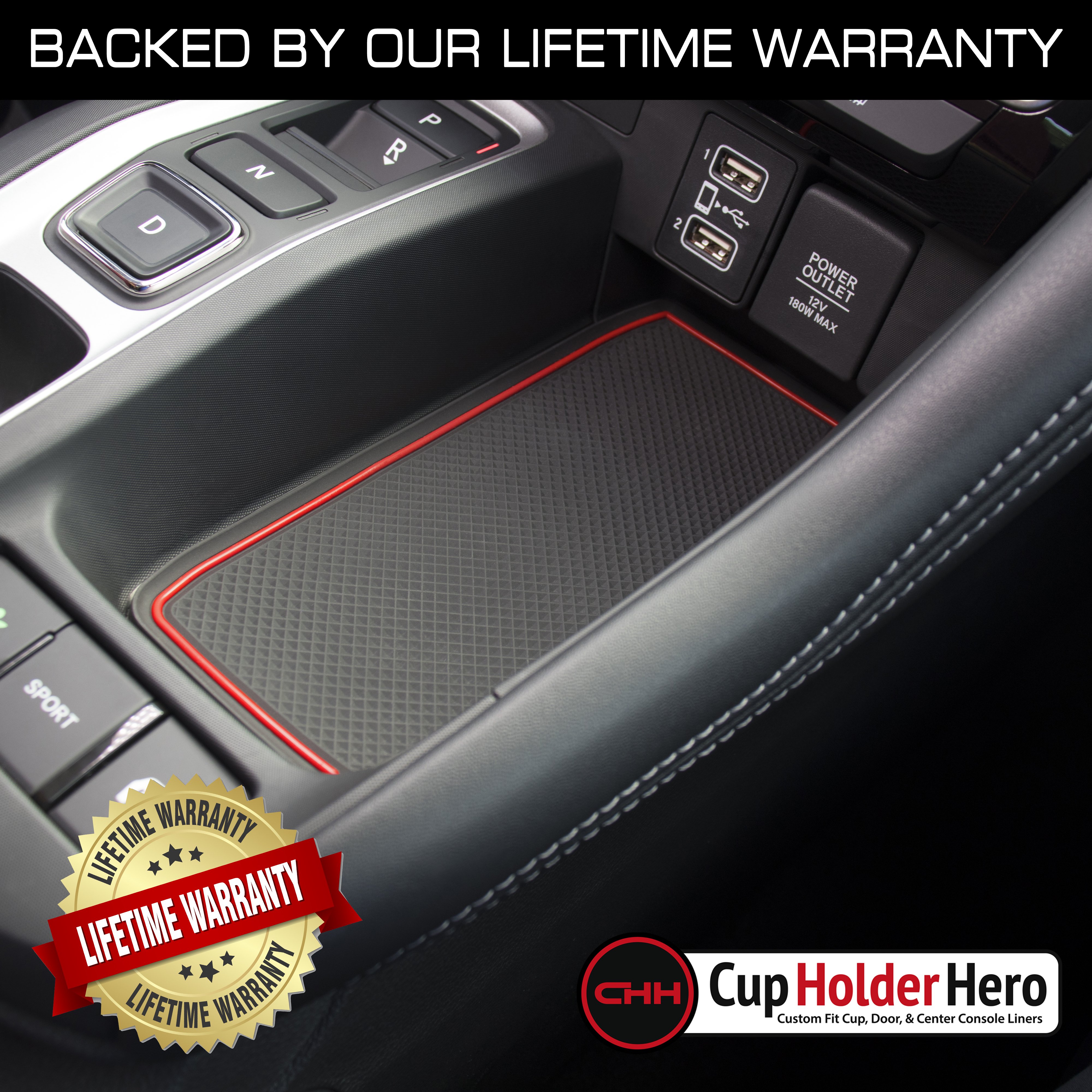 CupHolderHero Honda Insight 2019-2023 Liner Accessories - Foto 8 di 25