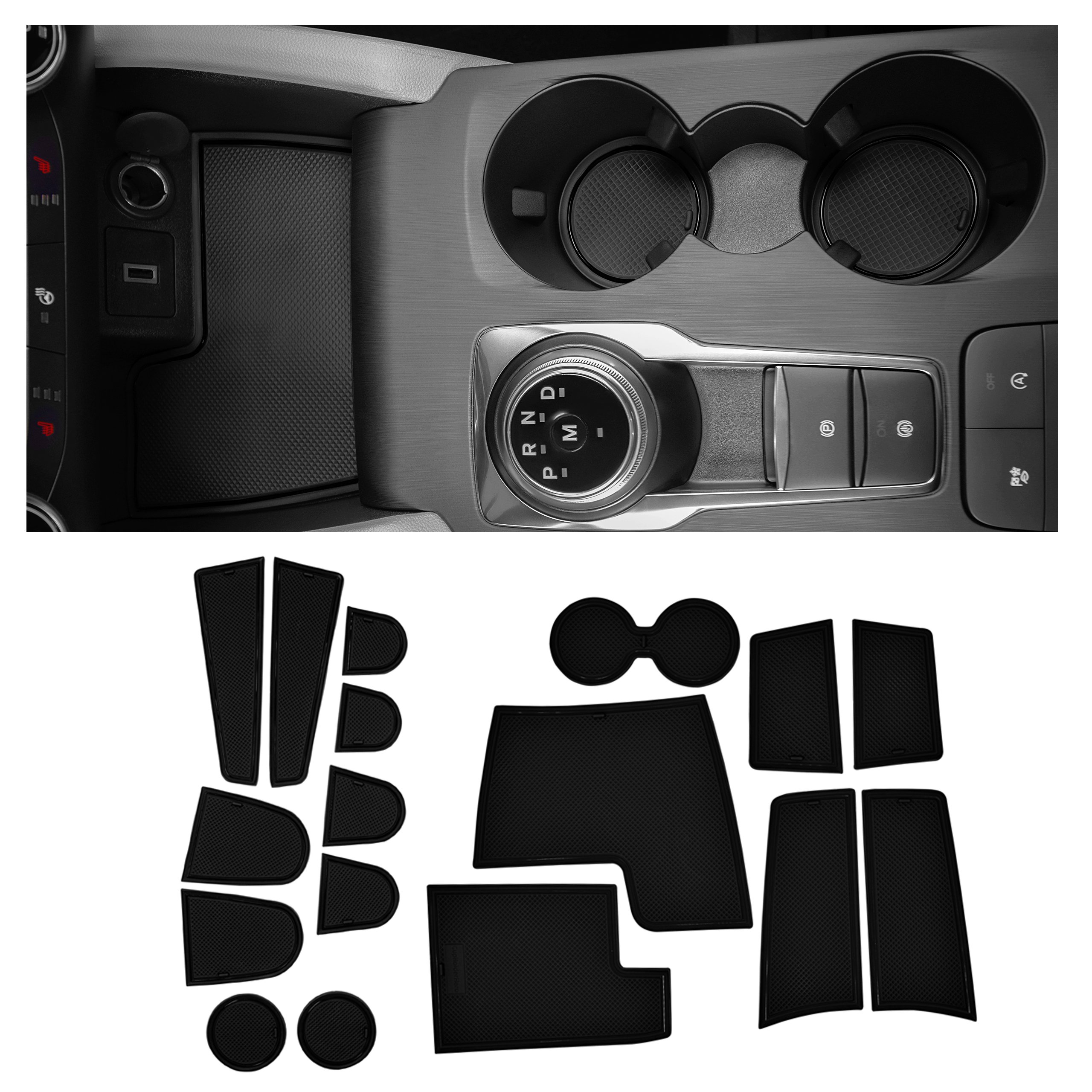 CupHolderHero Ford Escape 2020-2023 Liner Accessories - Foto 20 di 25