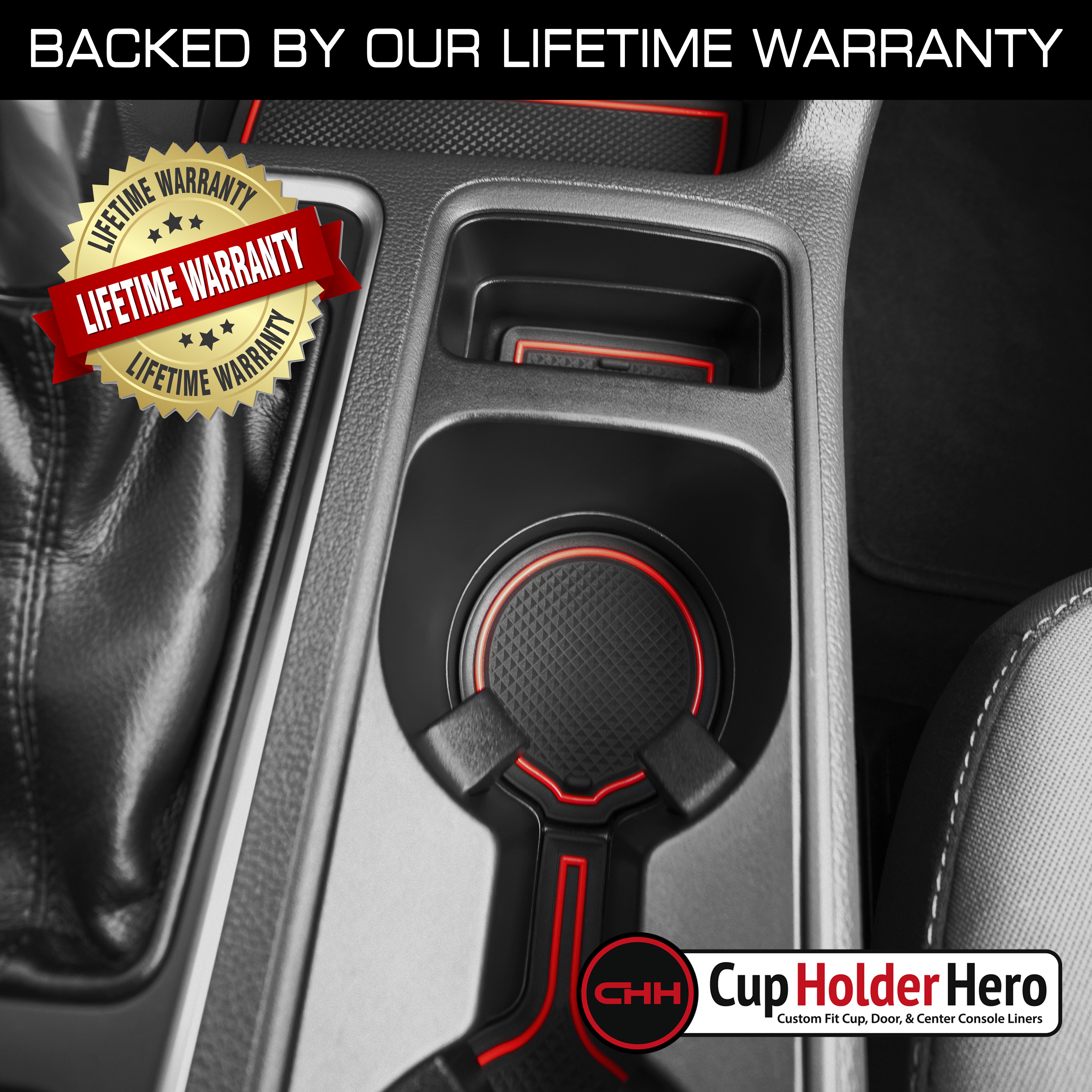 CupHolderHero Ford Escape 20172019 Cup Holder Liner Kit eBay