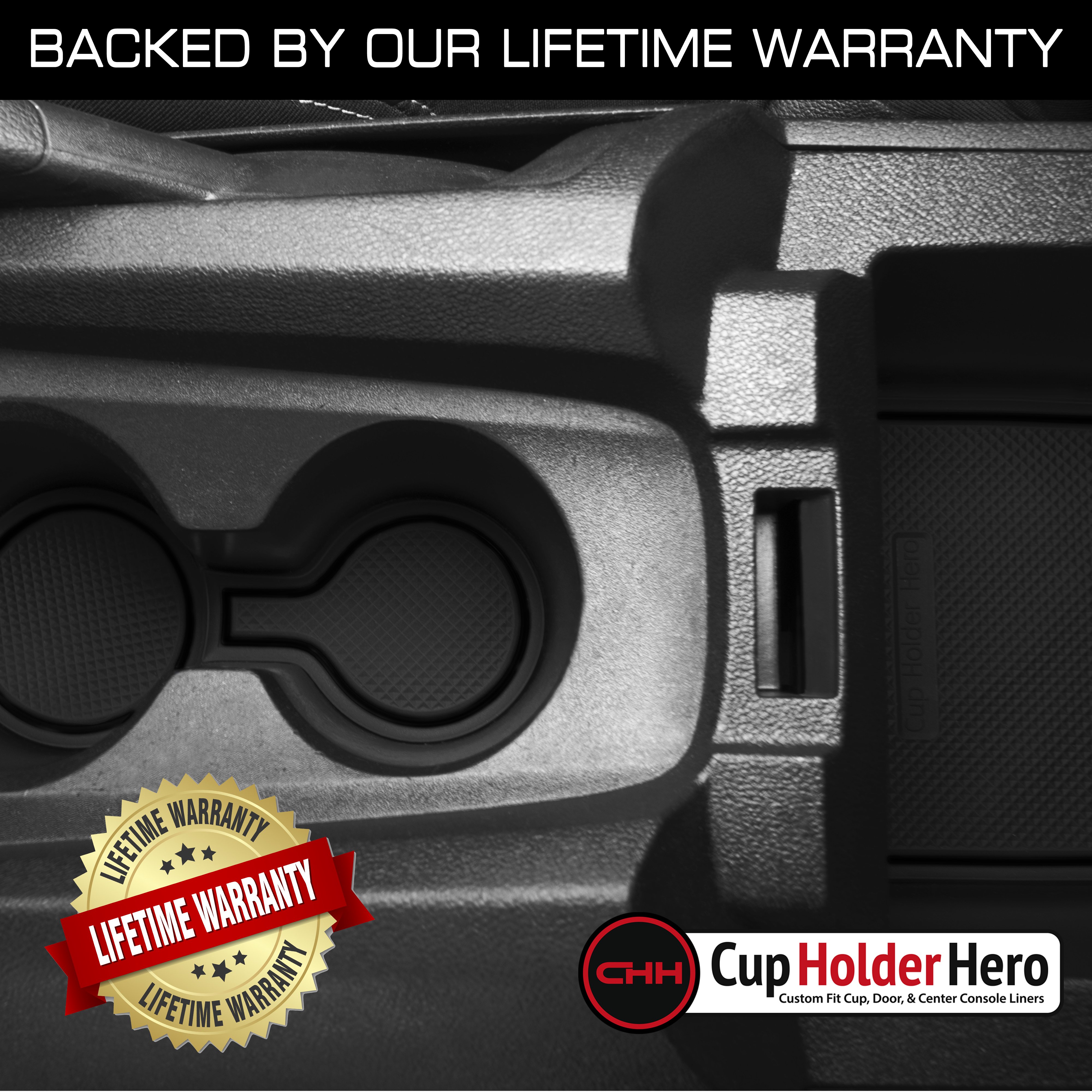 Color:Solid Black:CupHolderHero Chevy Camaro 2010-2015 Liner Accessories