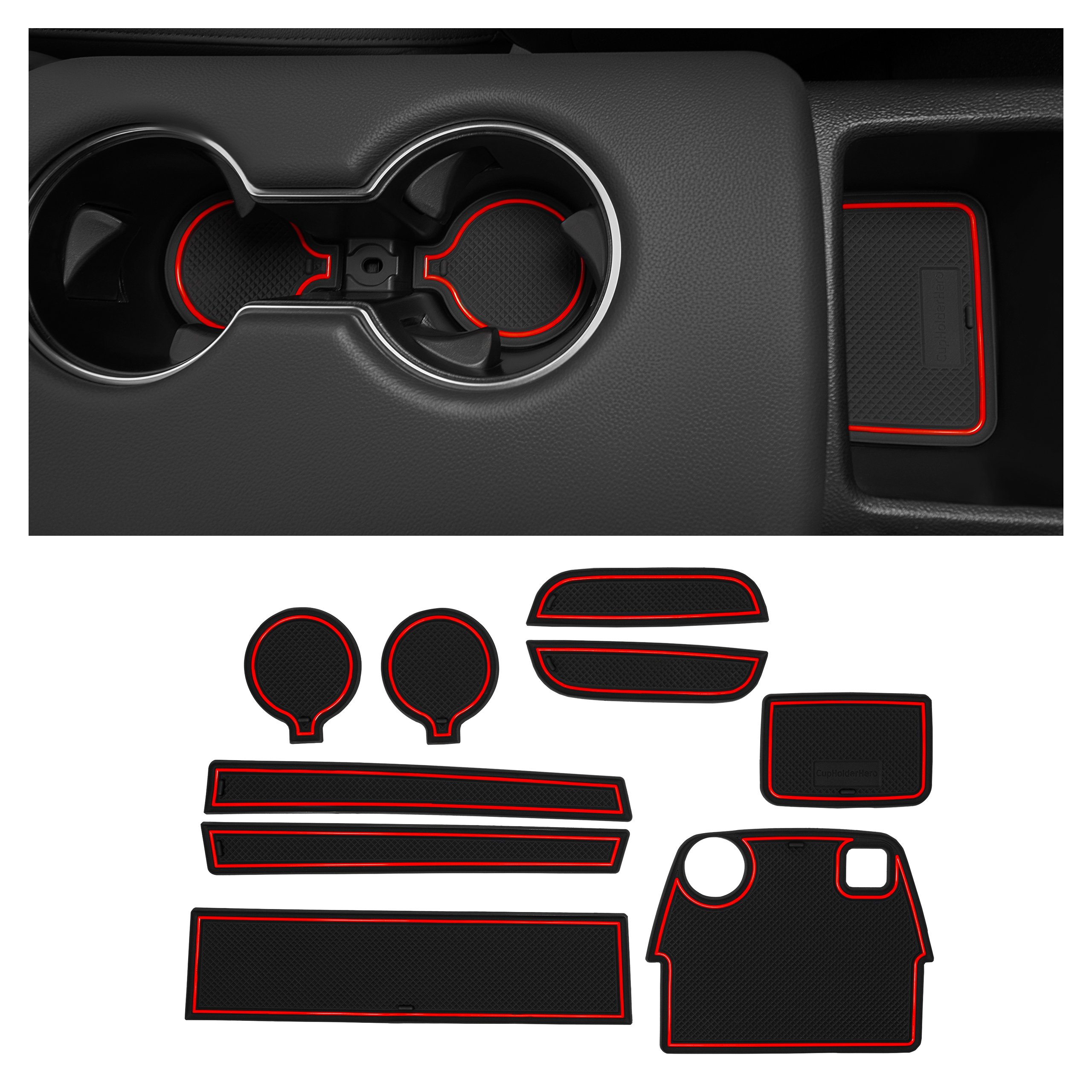 CupHolderHero Toyota Supra 2020-2023 Liner Accessories - Foto 14 di 19