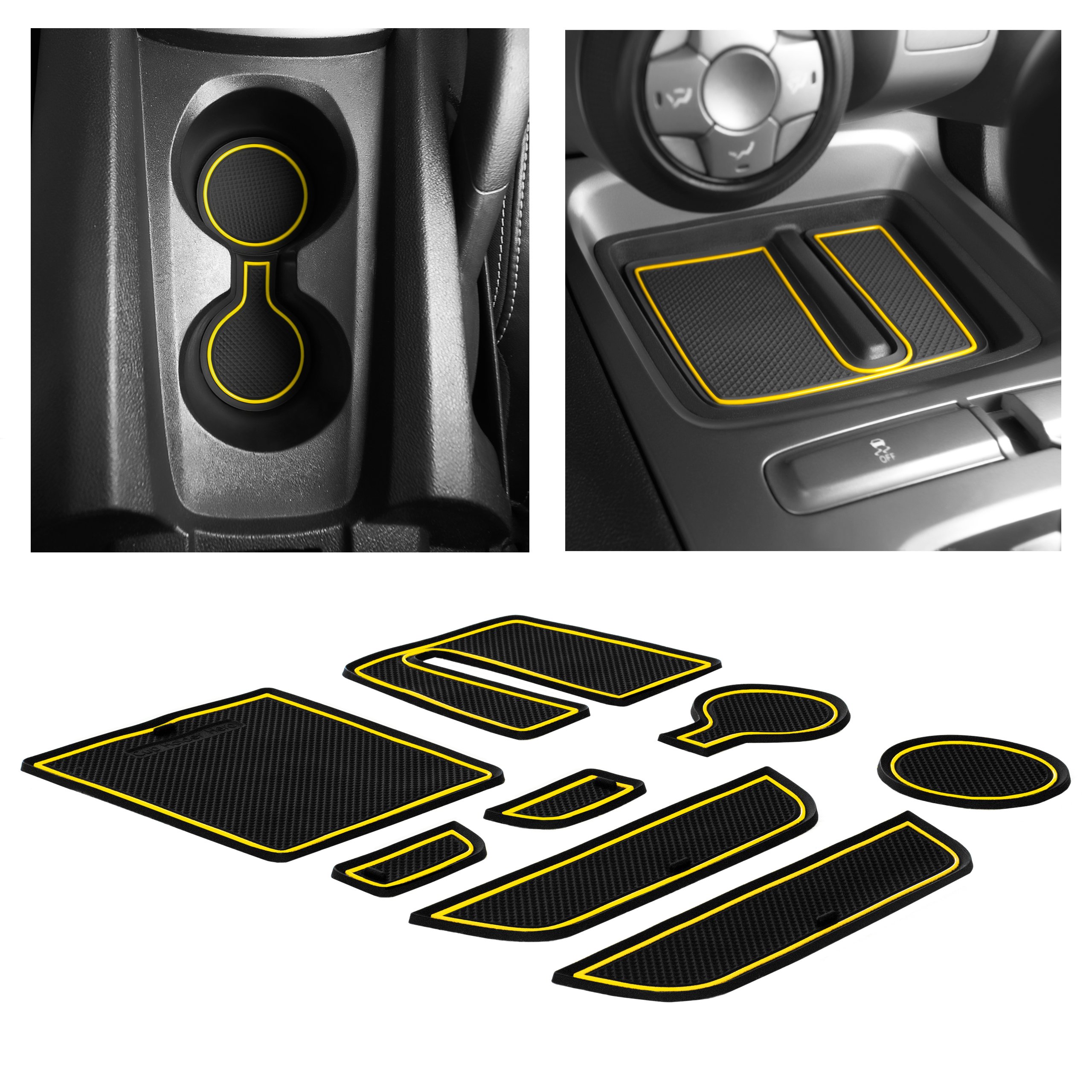 Accesorios de revestimiento CupHolderHero Chevy Camaro 2010-2015 - Imagen 31 de 31