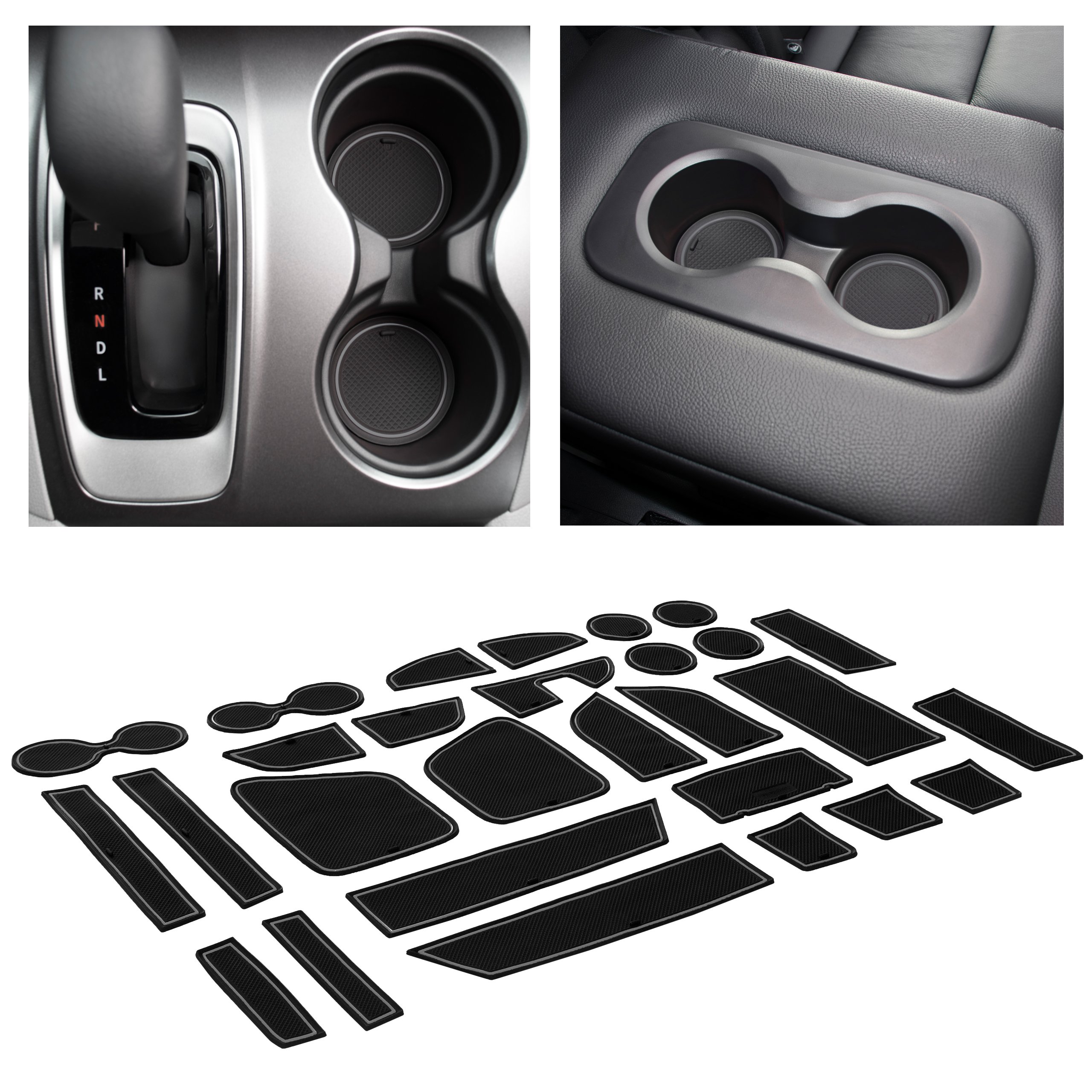 CupHolderHero Honda Passport 2019-2023 Liner Accessories - Foto 13 di 31