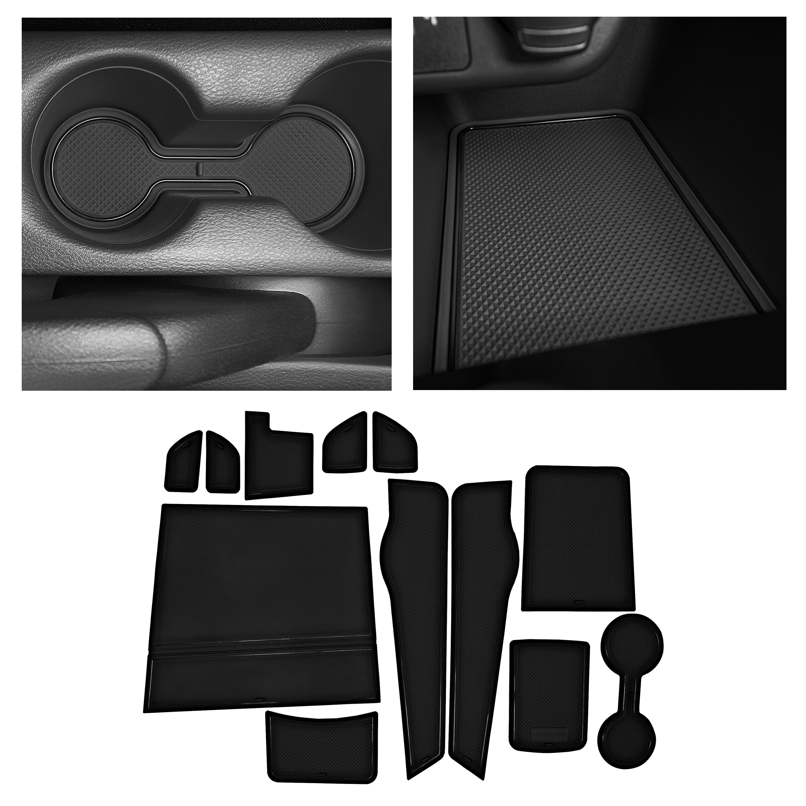 CupHolderHero se adapta a accesorios de revestimiento Nissan Versa 2020-2023 - Imagen 14 de 19