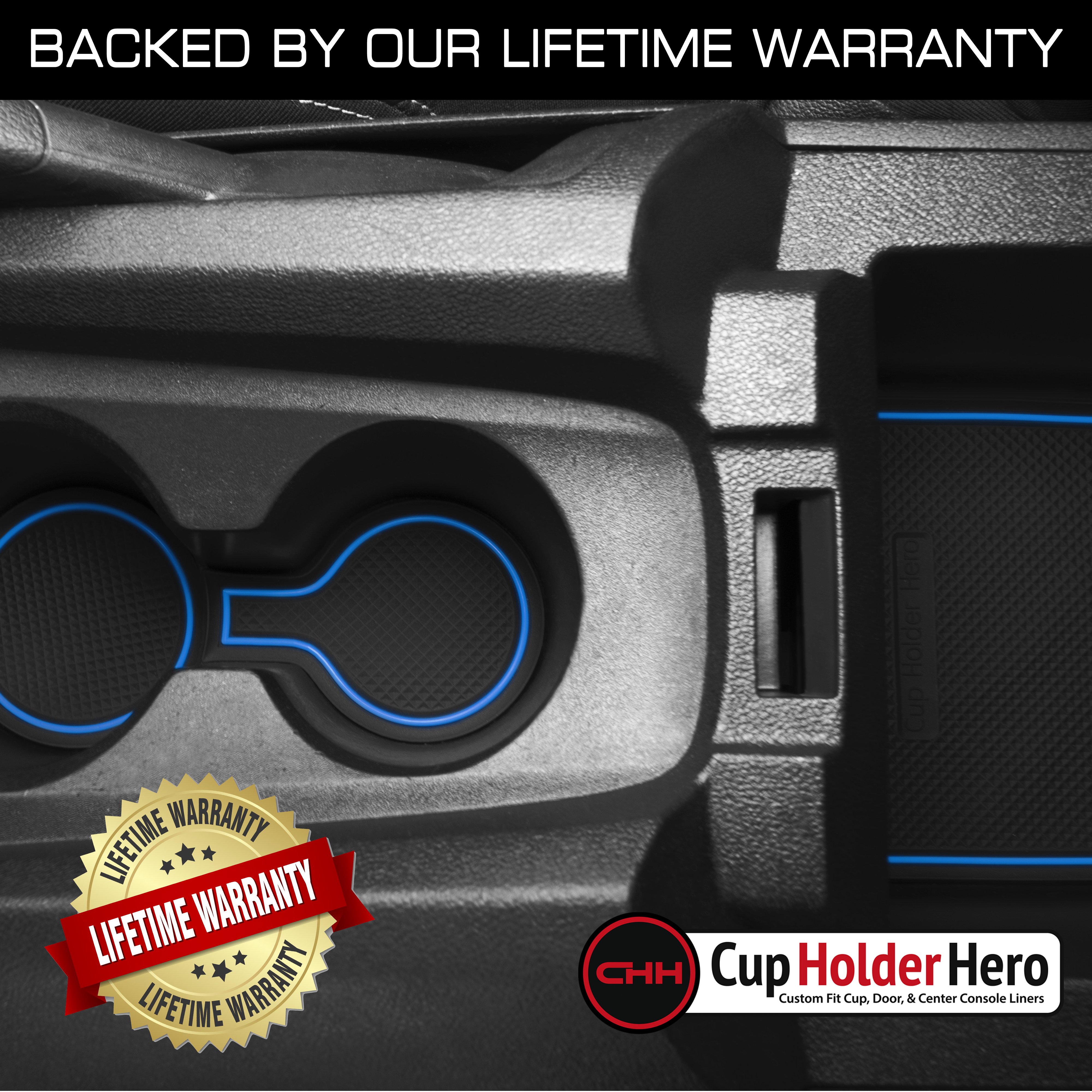 Color:Blue Trim:CupHolderHero Chevy Camaro 2010-2015 Liner Accessories