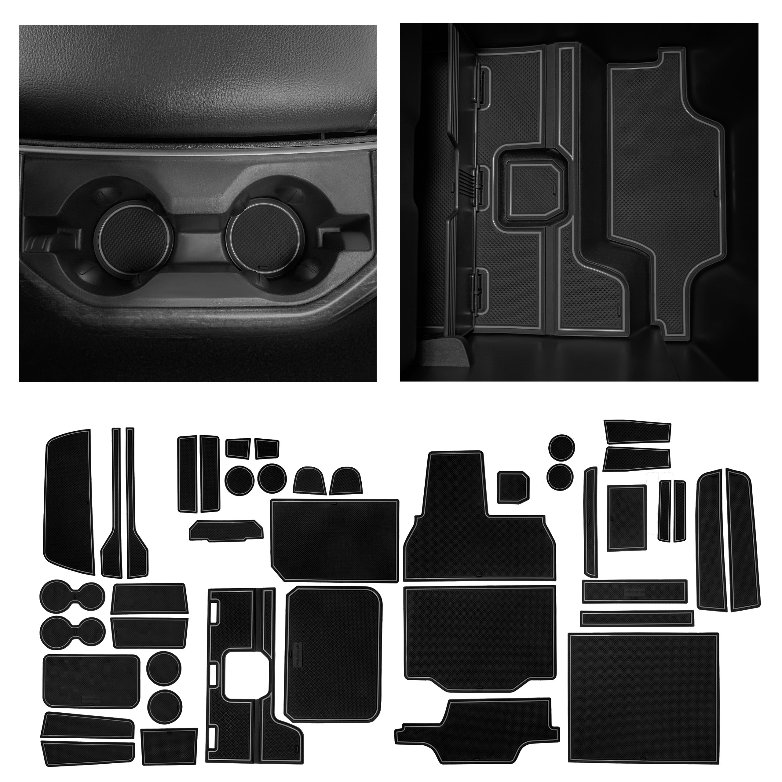 CupHolderHero for RAM 1500 2019-2023 Liner Accessories - Foto 29 di 37