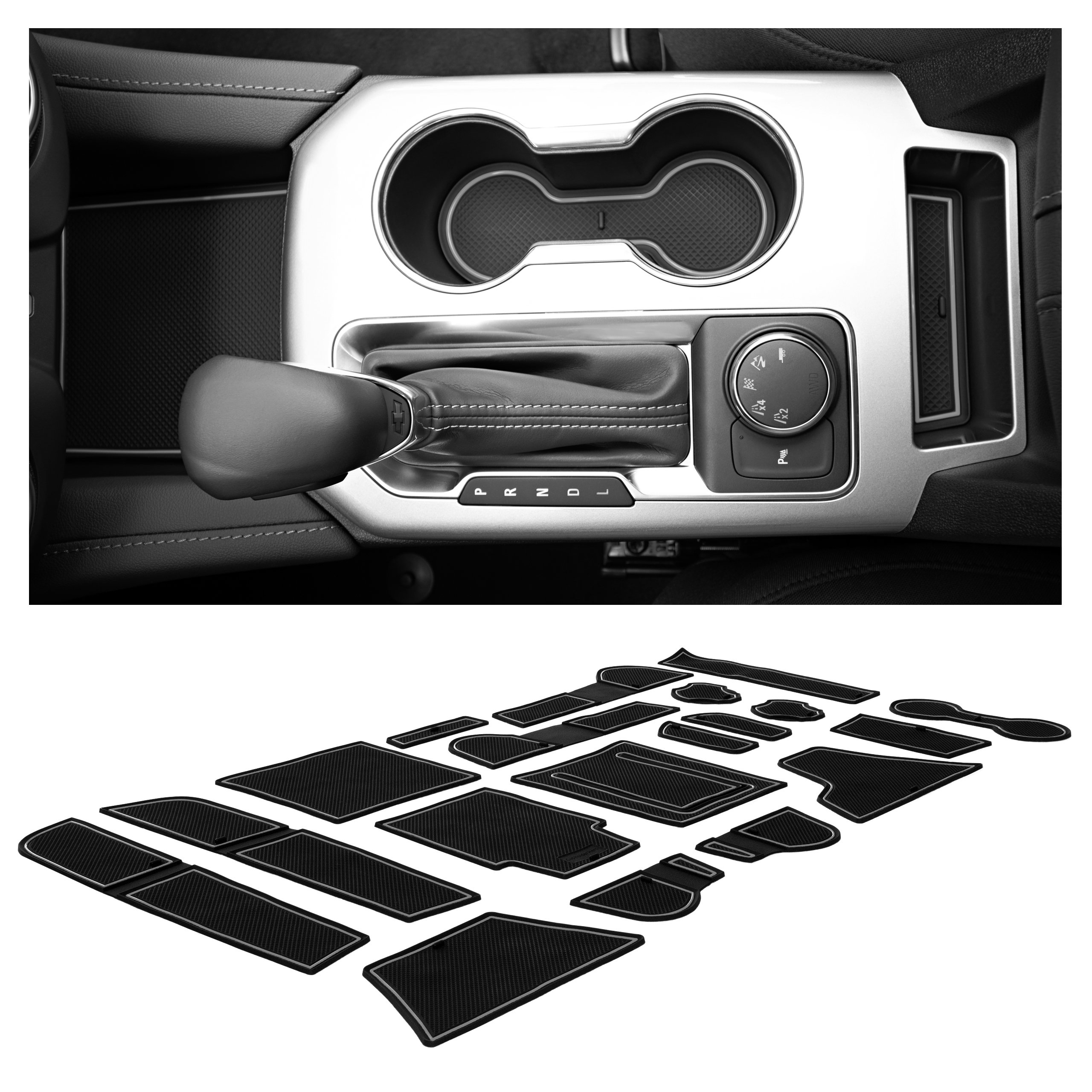 CupHolderHero Chevy Blazer 2019-2023 forro accesorios - Imagen 13 de 25