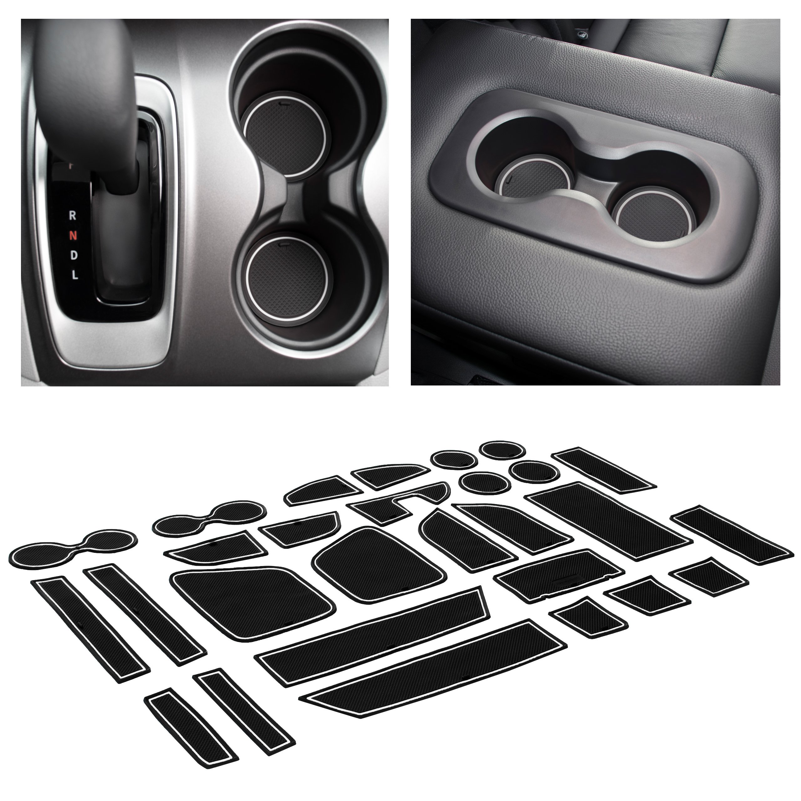 CupHolderHero Honda Passport 2019-2023 Liner Accessories - Foto 31 di 31