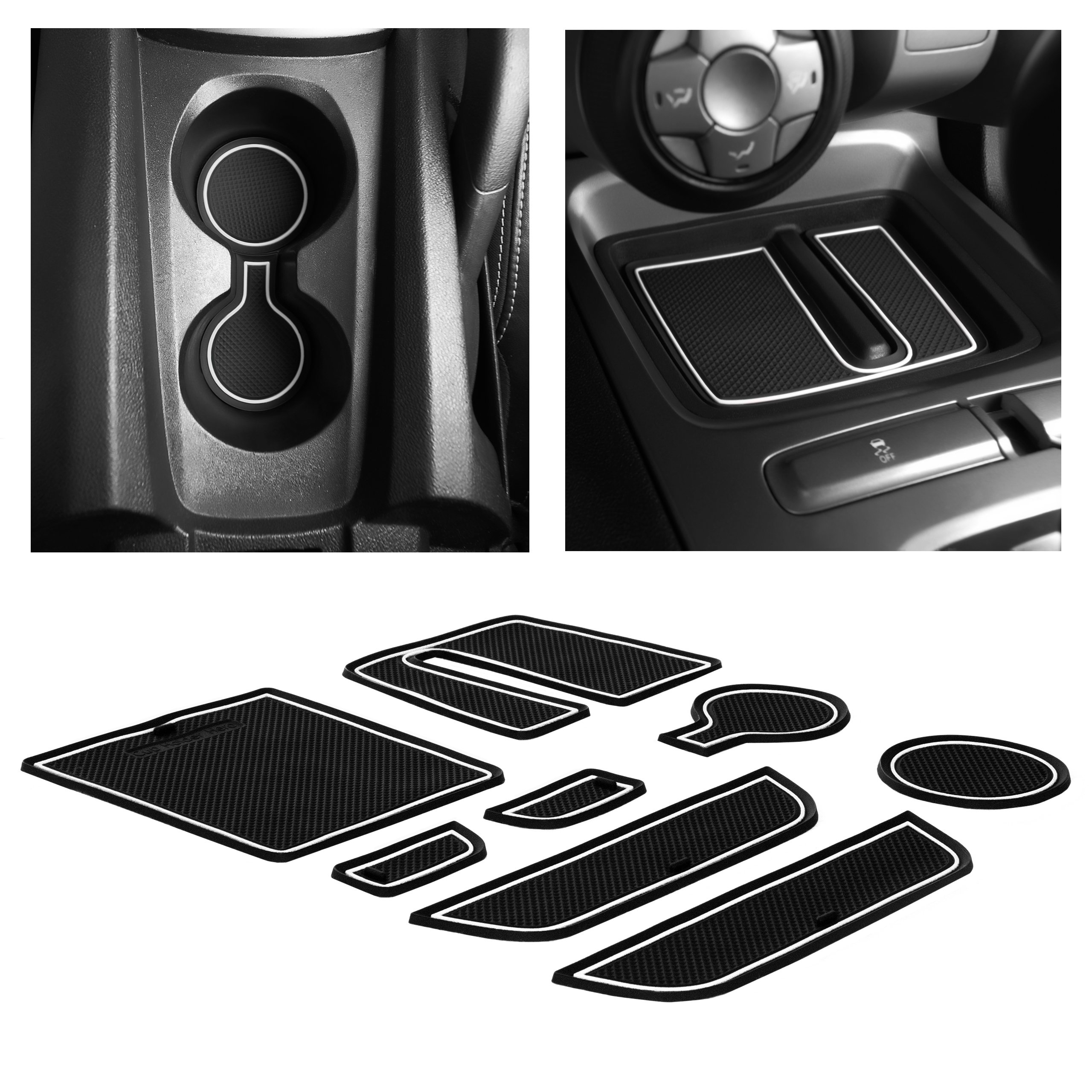 Accesorios de revestimiento CupHolderHero Chevy Camaro 2010-2015 - Imagen 25 de 31