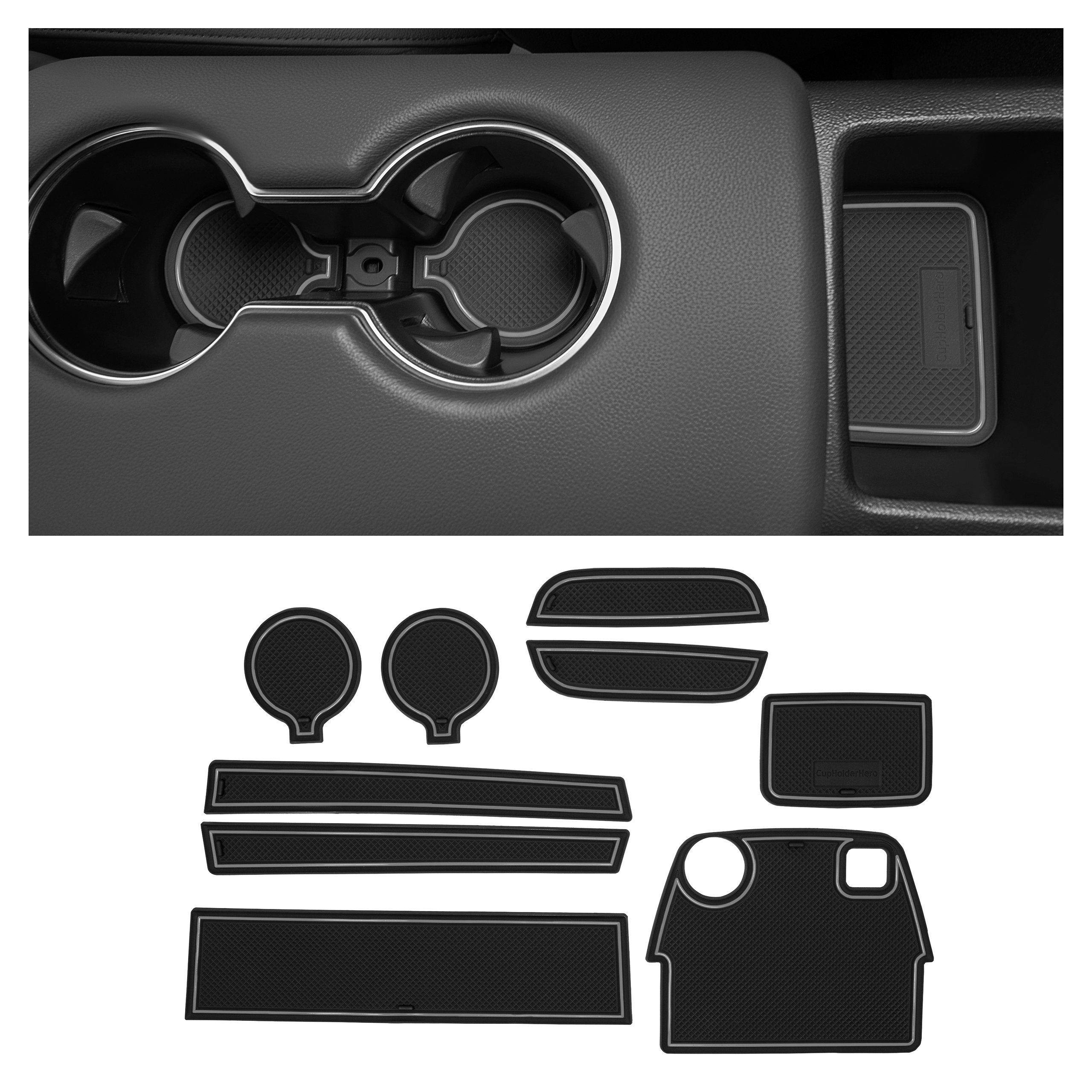 CupHolderHero Toyota Supra 2020-2023 Liner Accessories - Foto 8 di 19