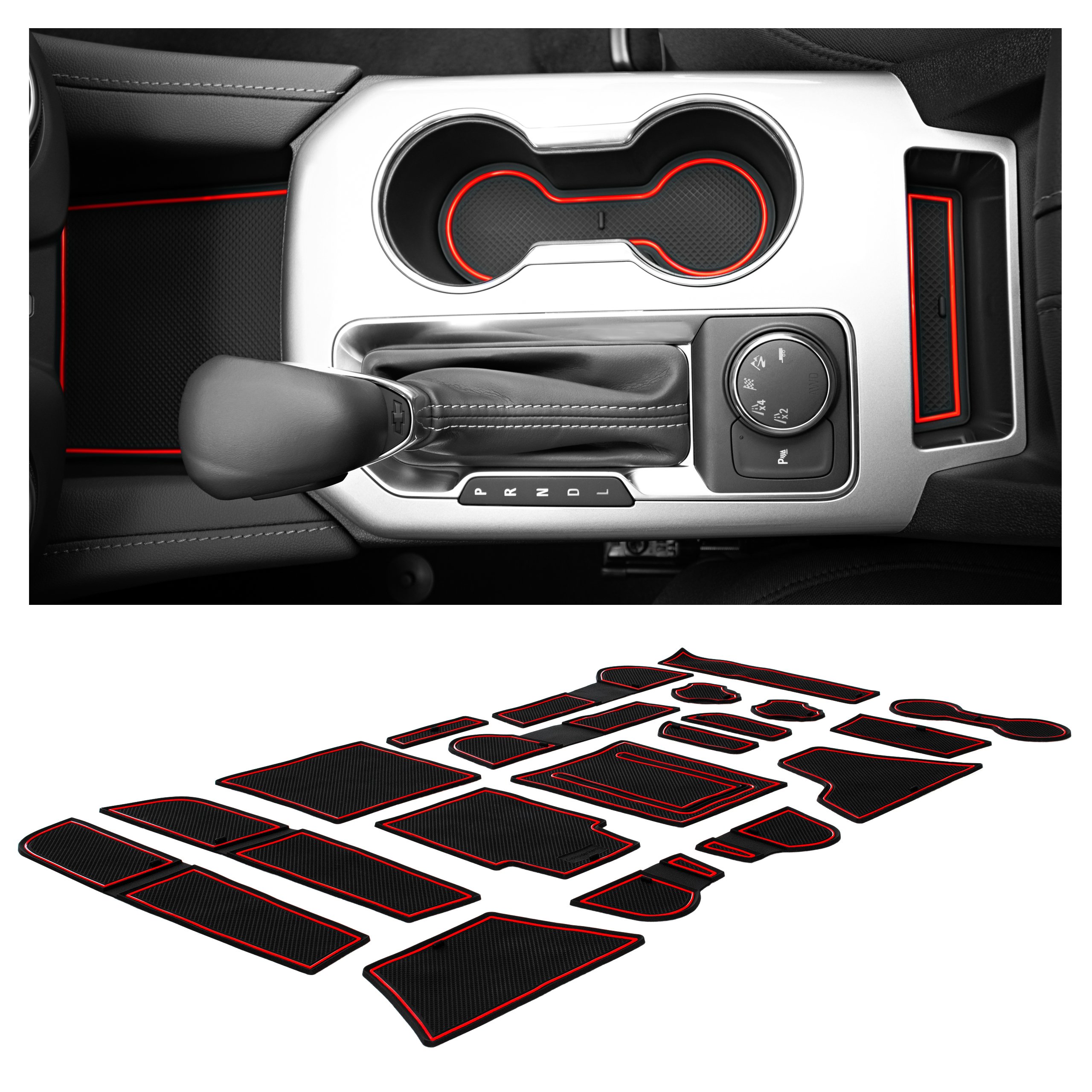 CupHolderHero Chevy Blazer 2019-2023 forro accesorios - Imagen 19 de 25