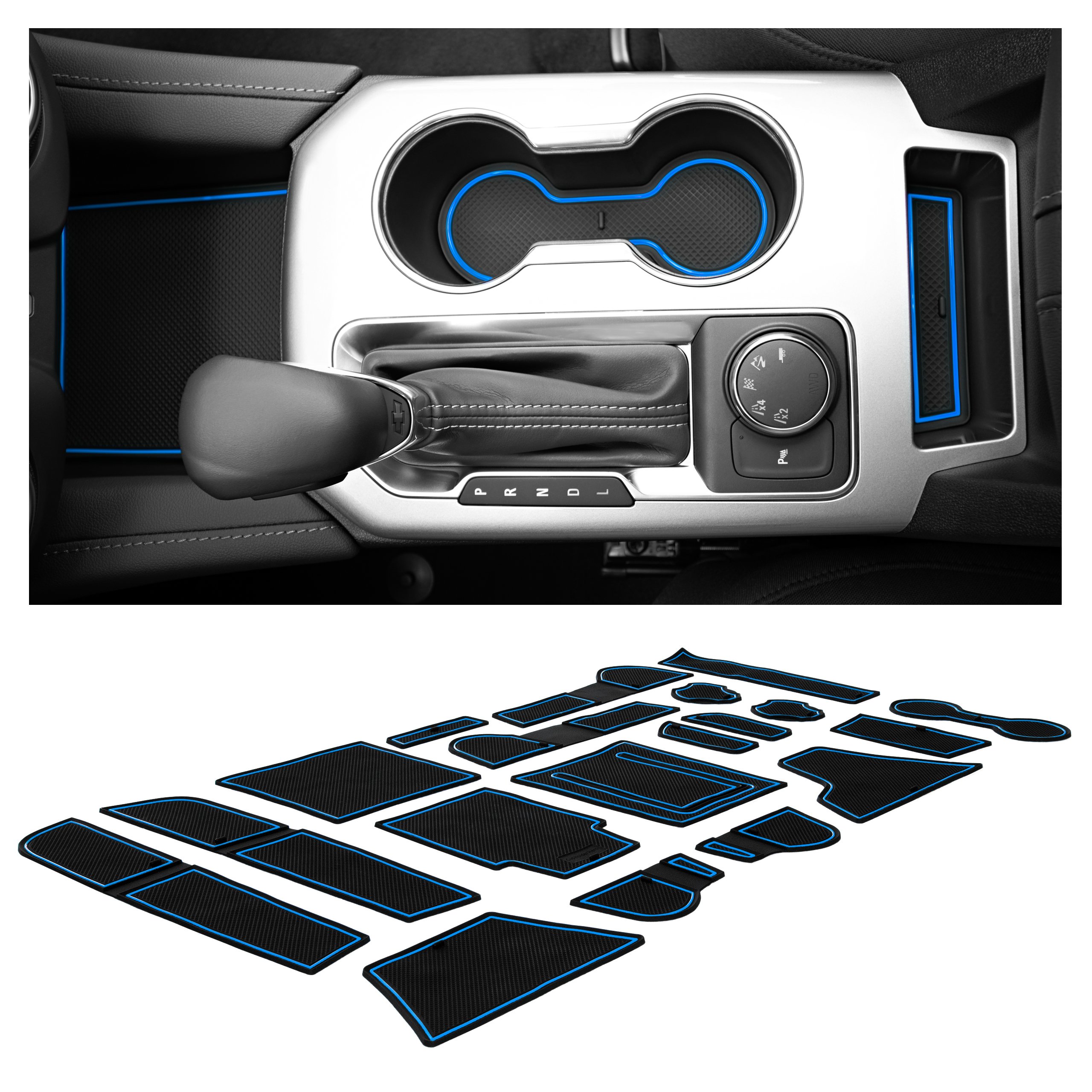 CupHolderHero Chevy Blazer 2019-2023 forro accesorios - Imagen 7 de 25