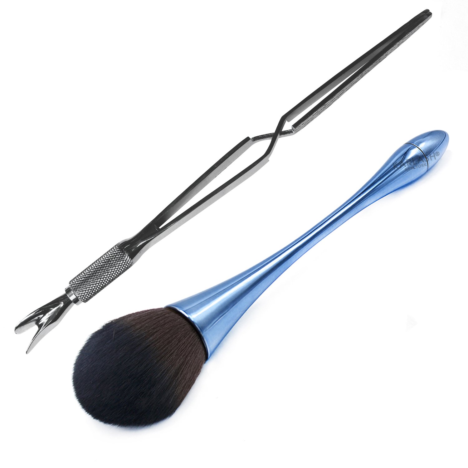 Herramienta de manicura para uñas de acero inoxidable multifunción Karlash + cepillo antipolvo - Imagen 25 de 25