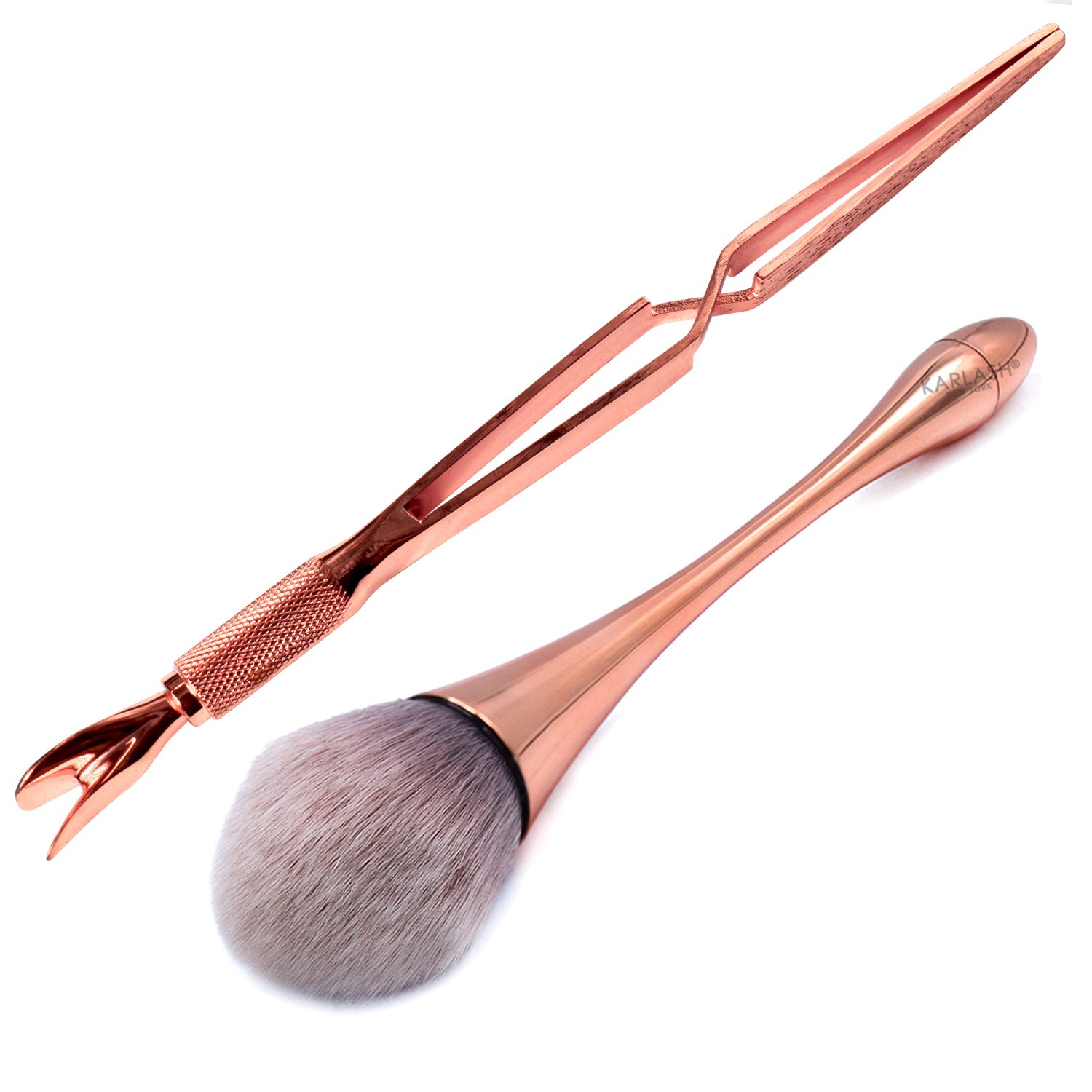Herramienta de manicura para uñas de acero inoxidable multifunción Karlash + cepillo antipolvo - Imagen 24 de 25