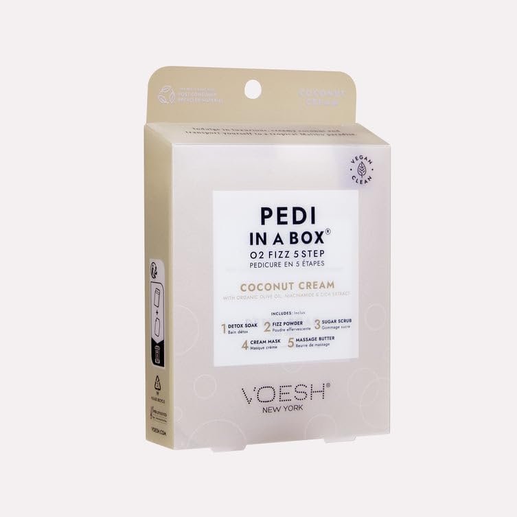 Kit de pedicura Voesh Pedi en una caja O2 Fizz 5 pasos - Imagen 17 de 32