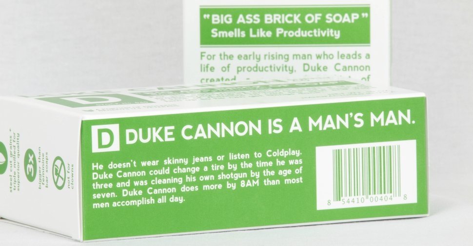 Duke Cannon Big Ass Brick of Soap for Men - Naval Supremacy, 10oz. – Persik  brand