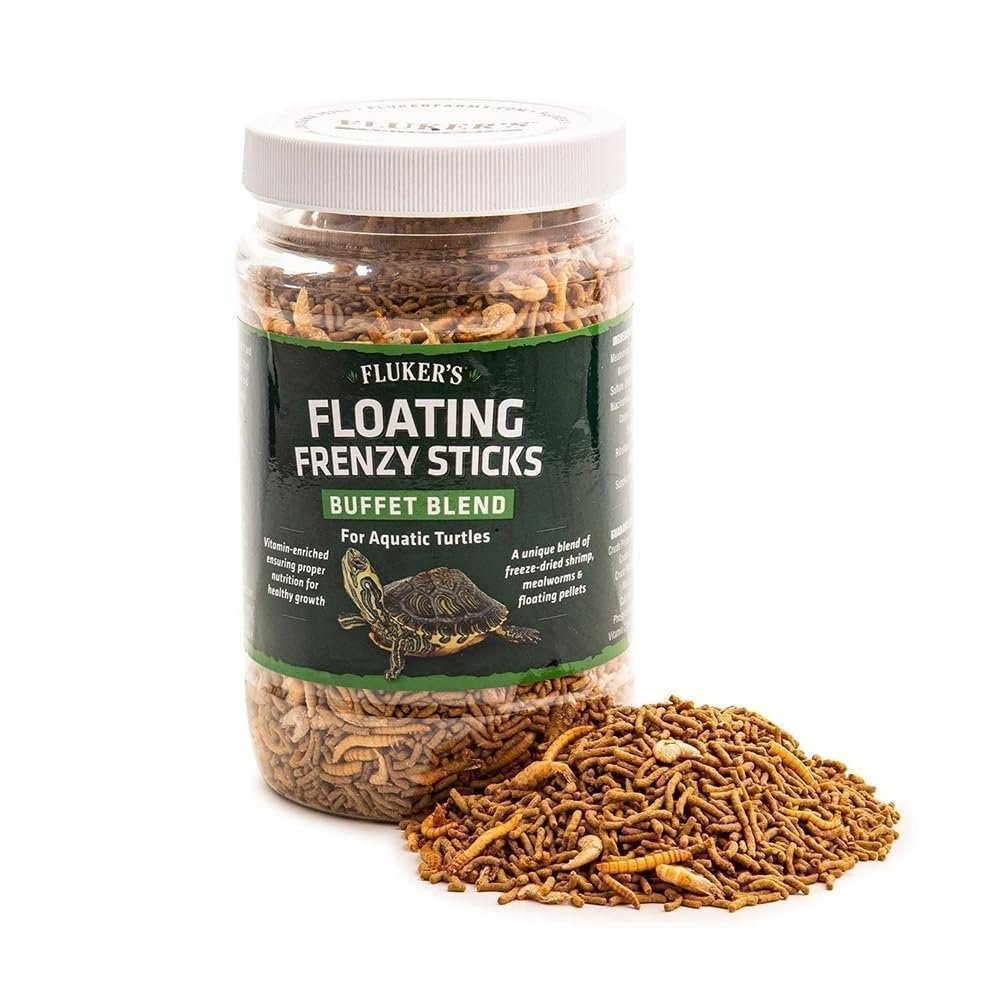 Fluker’s Aquatic Turtle Buffet Blend Feeding Frenzy Sticks 6 oz
