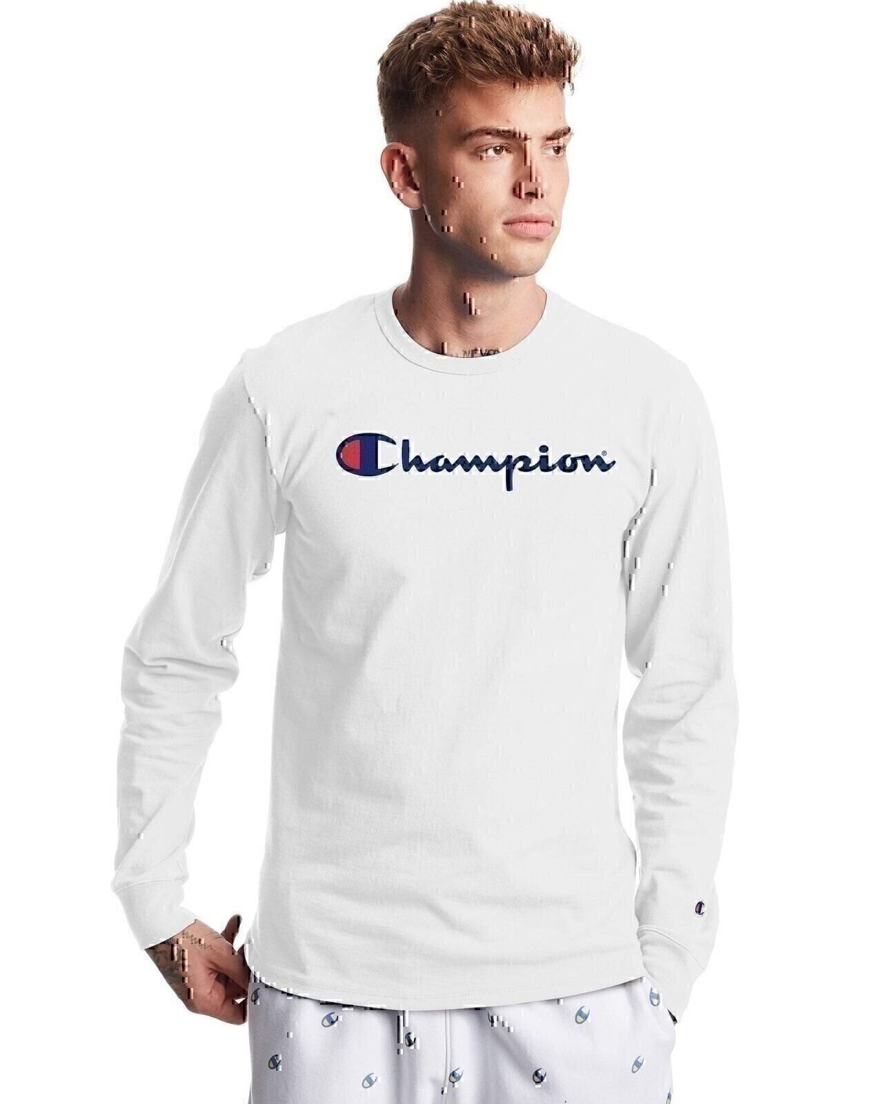 T shirt à manches longues homme Champion Heritage