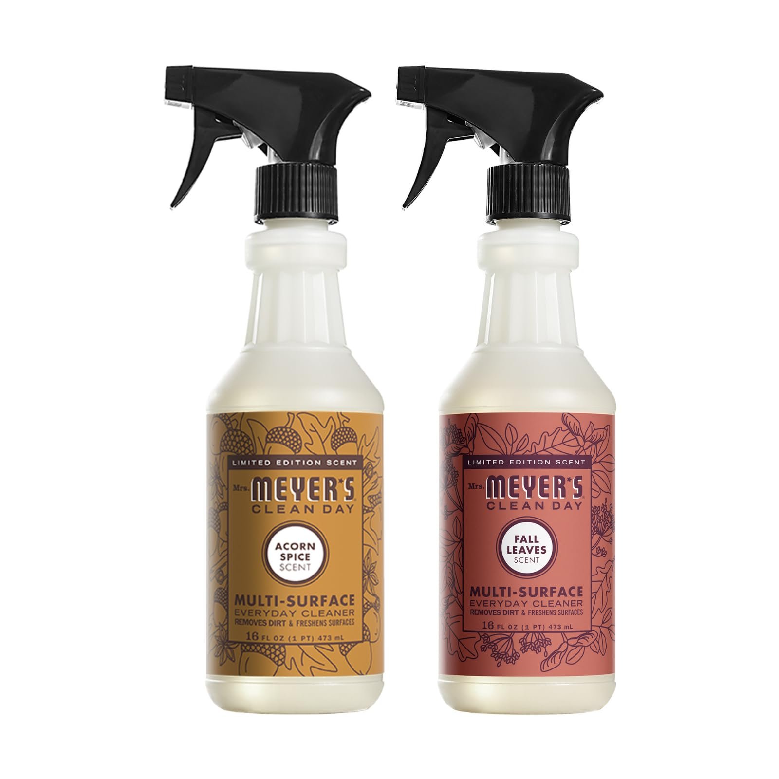MRS. MEYER’S CLEAN DAY Multi-Surface Cleaner 2 Pack Variety, 16 OZ Each, 1 CT