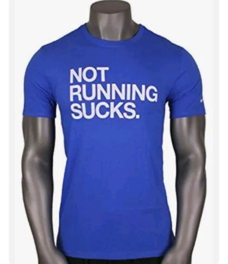 Nike Men s Not Running Sucks. T Shirt eBay