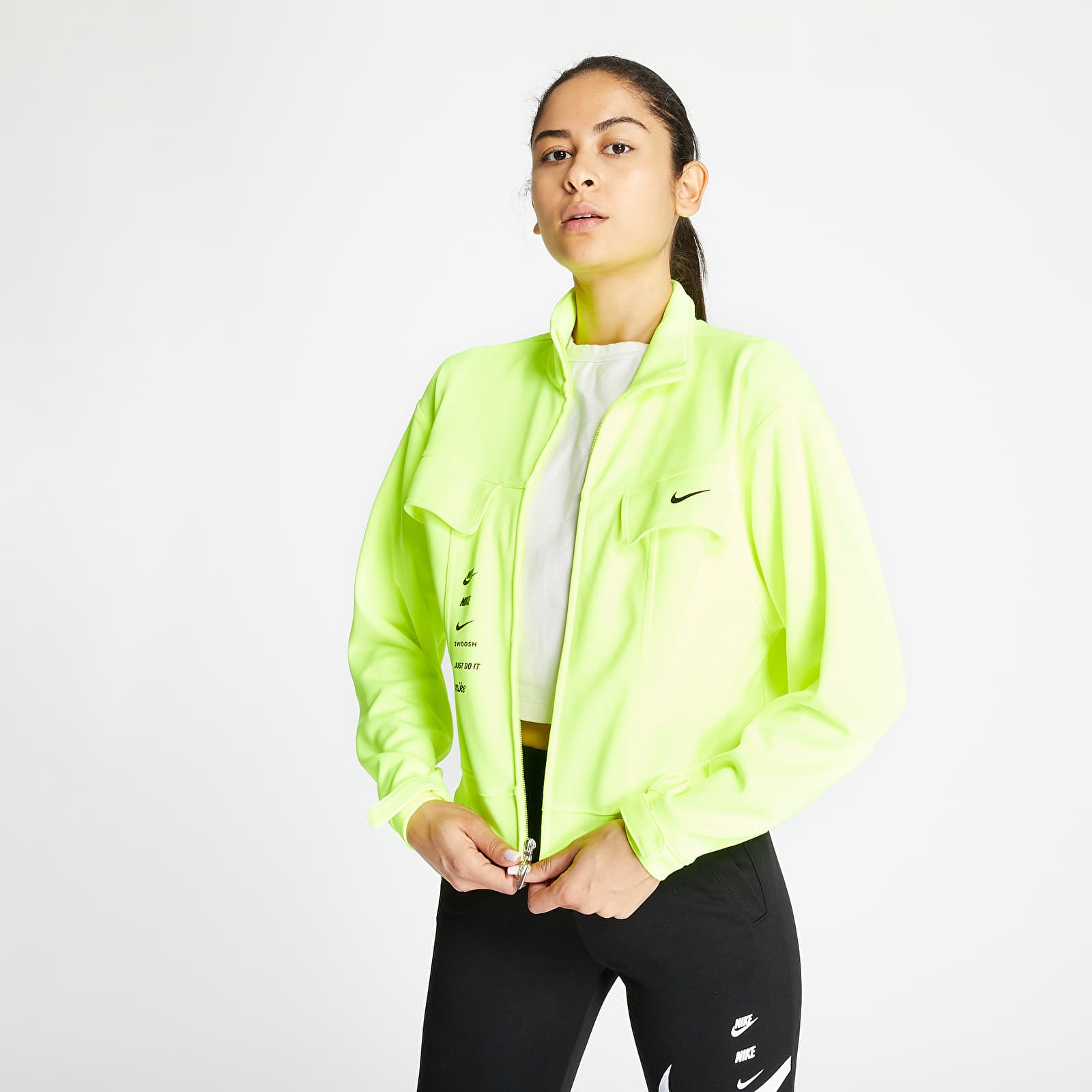 plus size nike track jacket