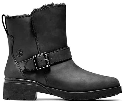 Timberland Women's Graceyn Waterproof Biker Boots - Picture 10 of 11