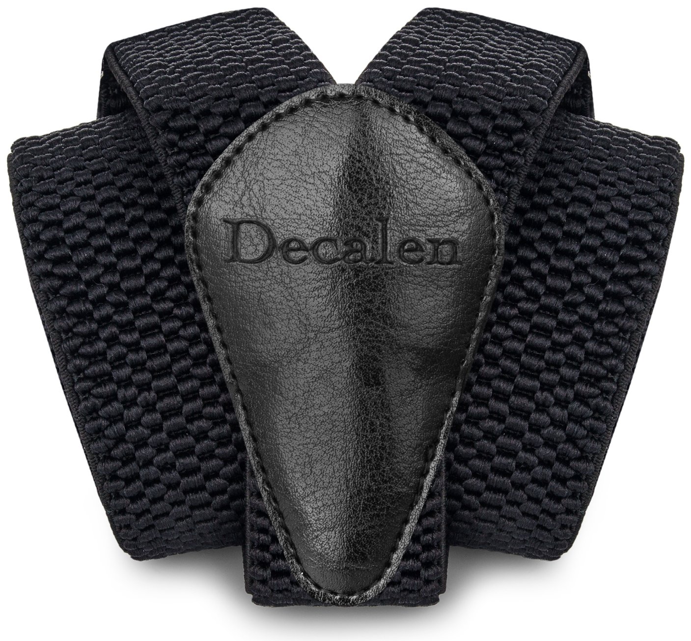 Decalen Mens Braces with Very Strong Metal Clips Wide 4 cm 1.5 inch